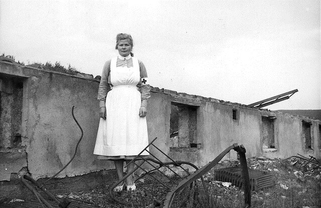 Bildet viser sykepleier Lovise Fossbakk