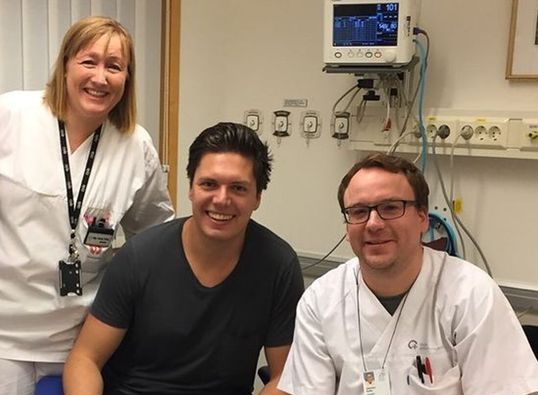 Bildet viser Helga Grimstad Sørhøy, Andreas Wahl og Sebastian Müller.