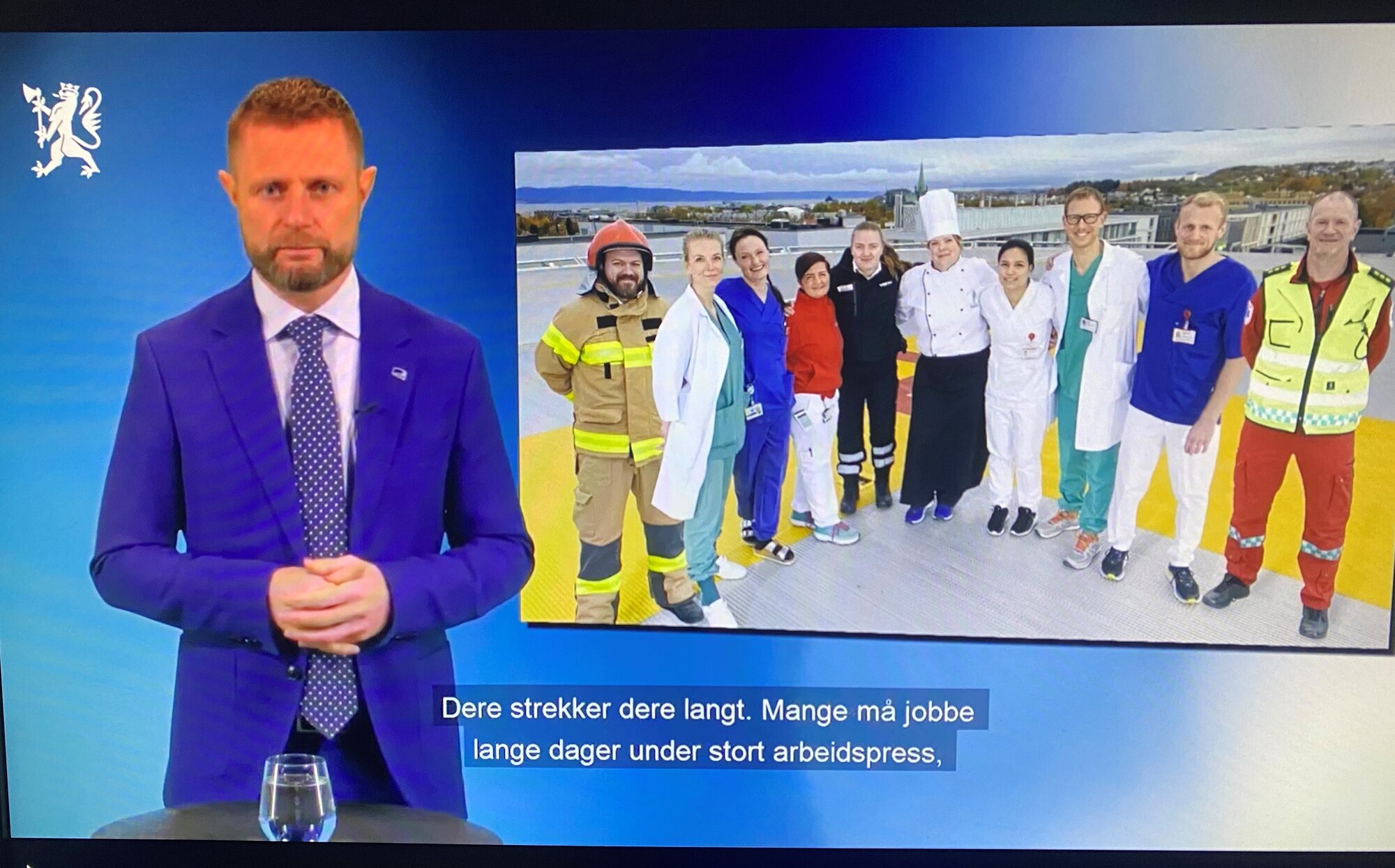 bildet viser Bent Høie