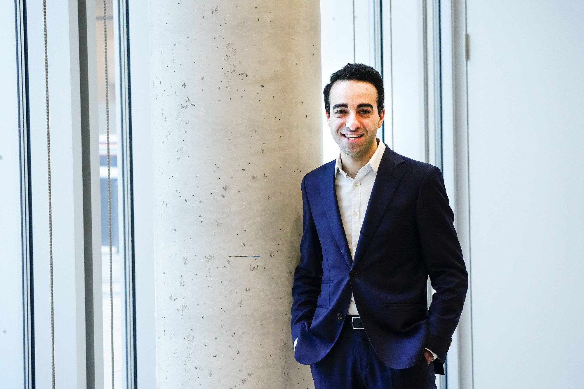 Saliba Andreas Korkunc, statssekretær i Helse- og omsorgsdepartementet