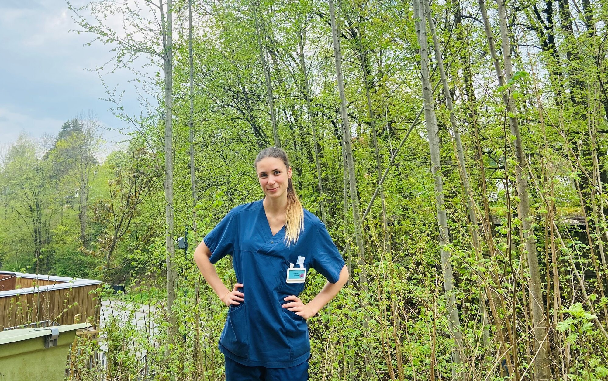 Bildet viser Andrea Øwre-Johnsen