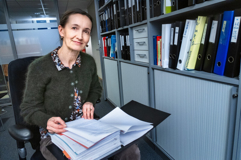 Bildet viser Yvonne Frøen