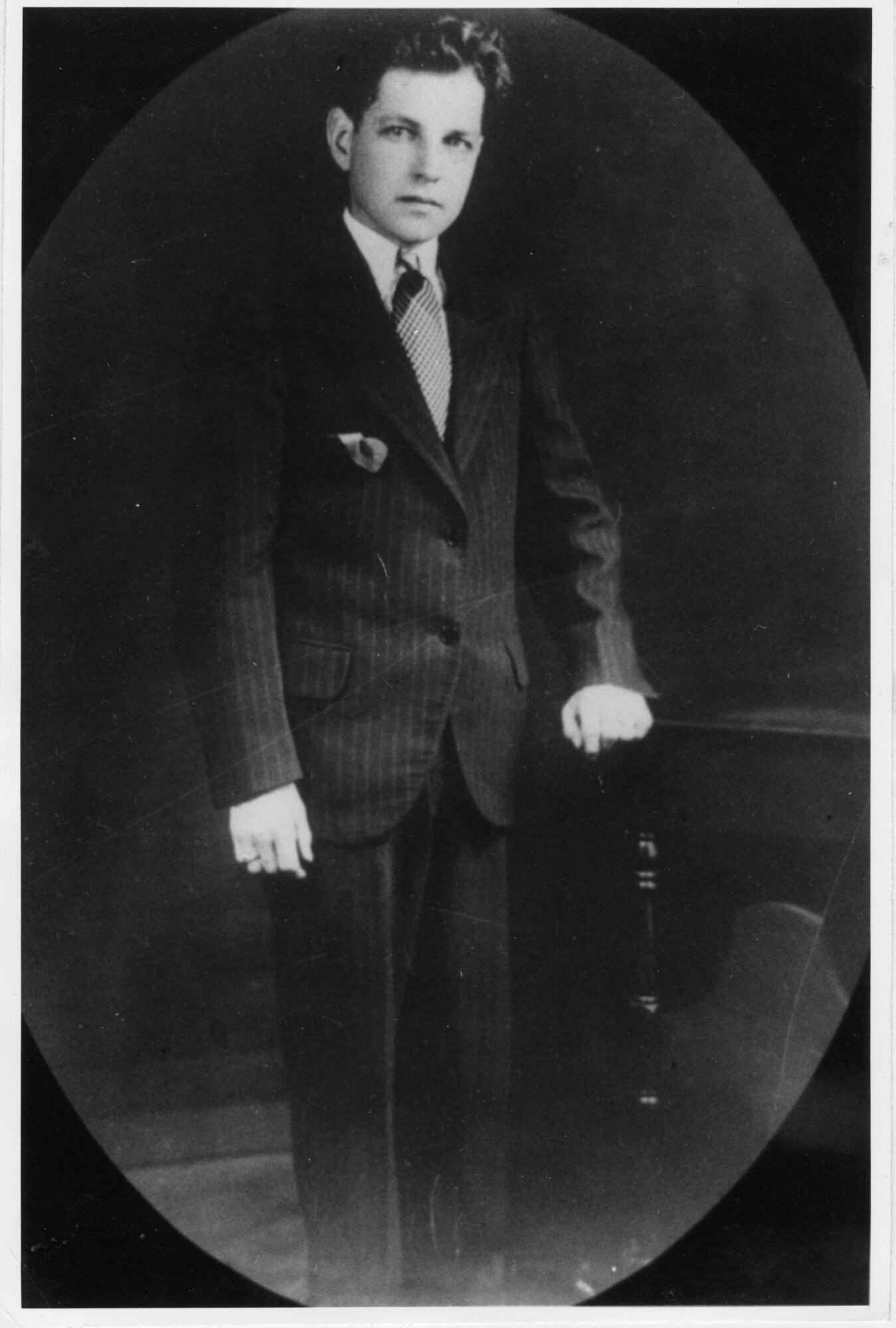 Bildet viser Leonard Thompson.