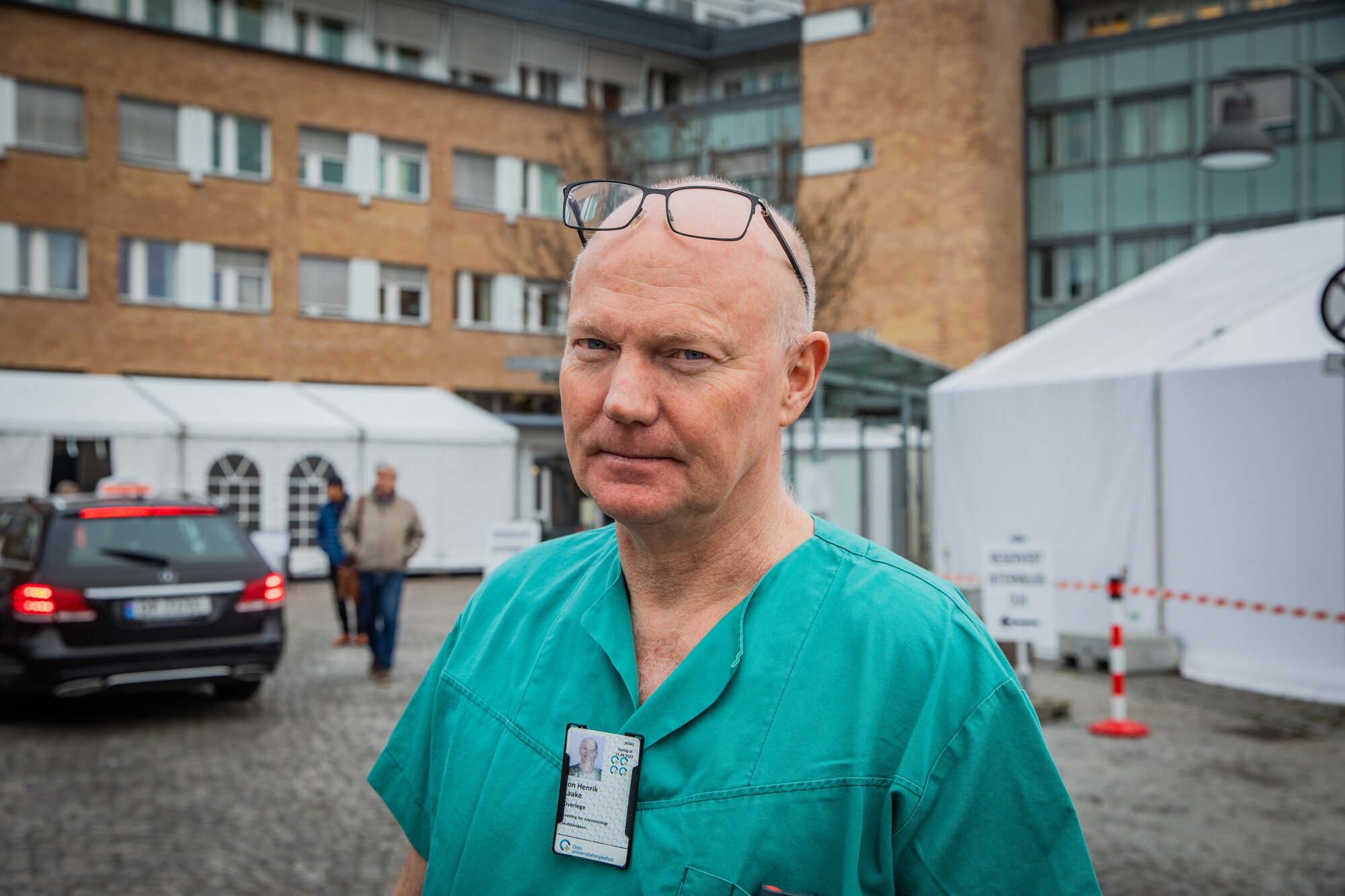 Bildet viser Jon Henrik Laake.