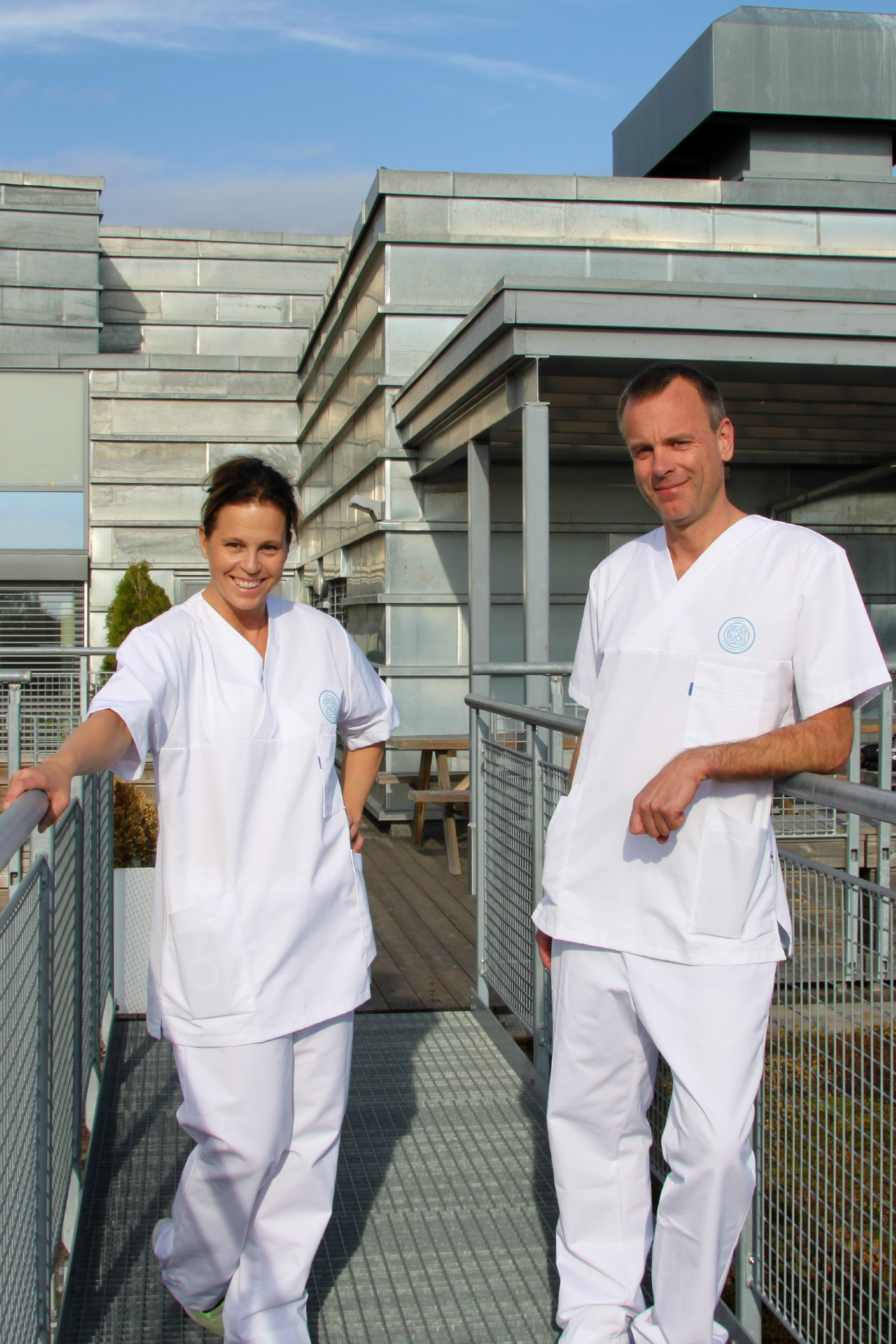 Paula Lykke og Espen Gade Rolland, faggruppeledere i NSF