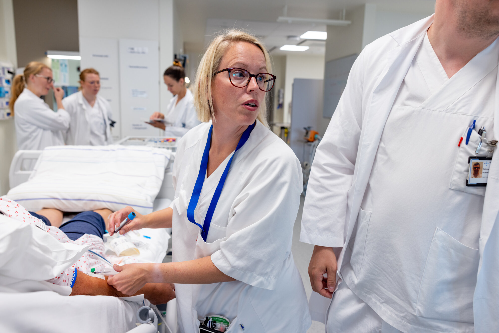 bildet viser Hagfjäll-Lande i akuttsituasjon