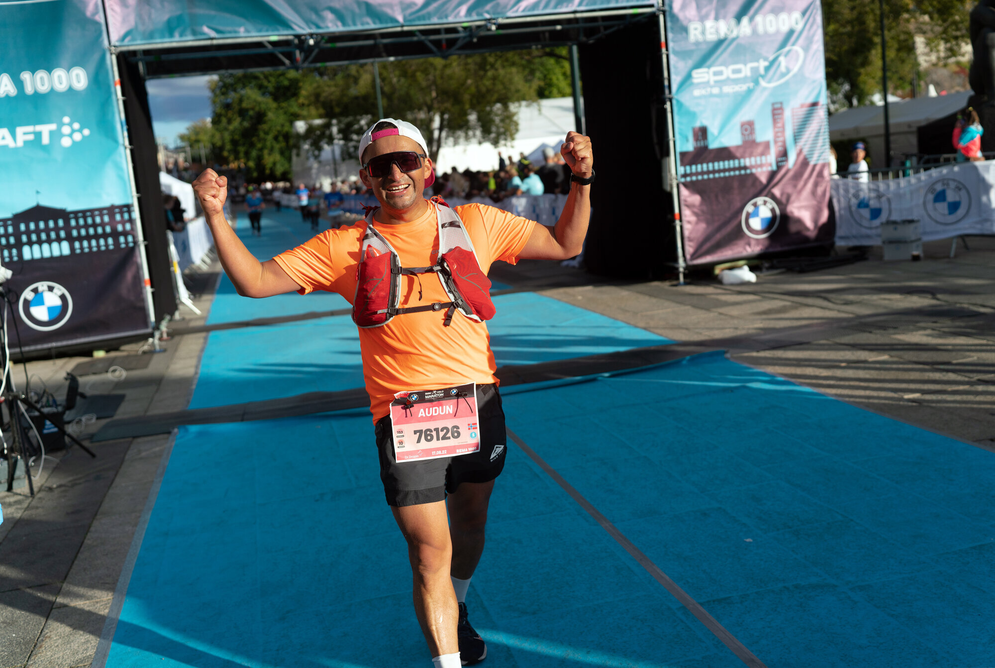 Audun Mo i mål, Oslo maraton