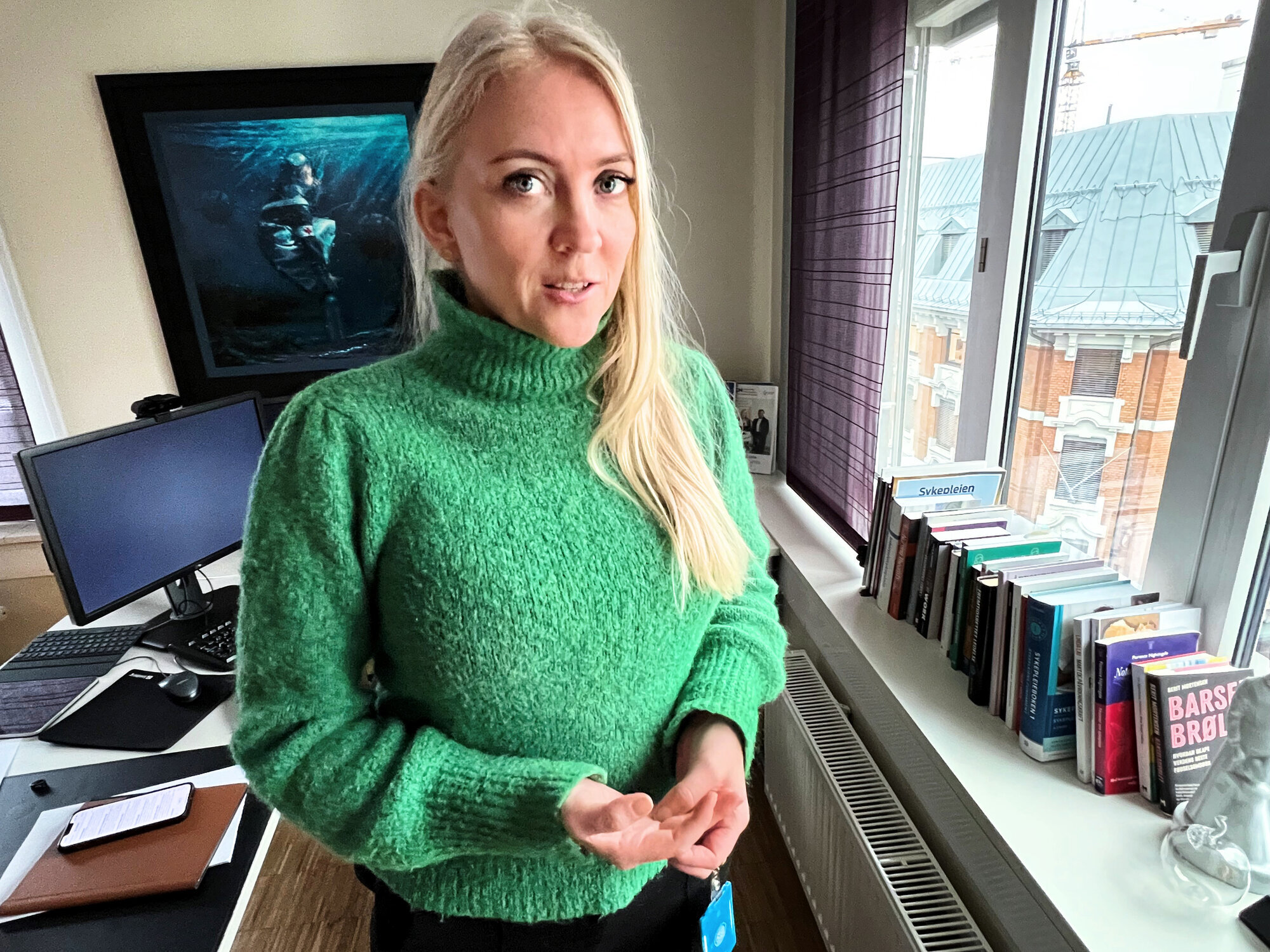 Lill Sverresdatter Larsen, NSF-leder