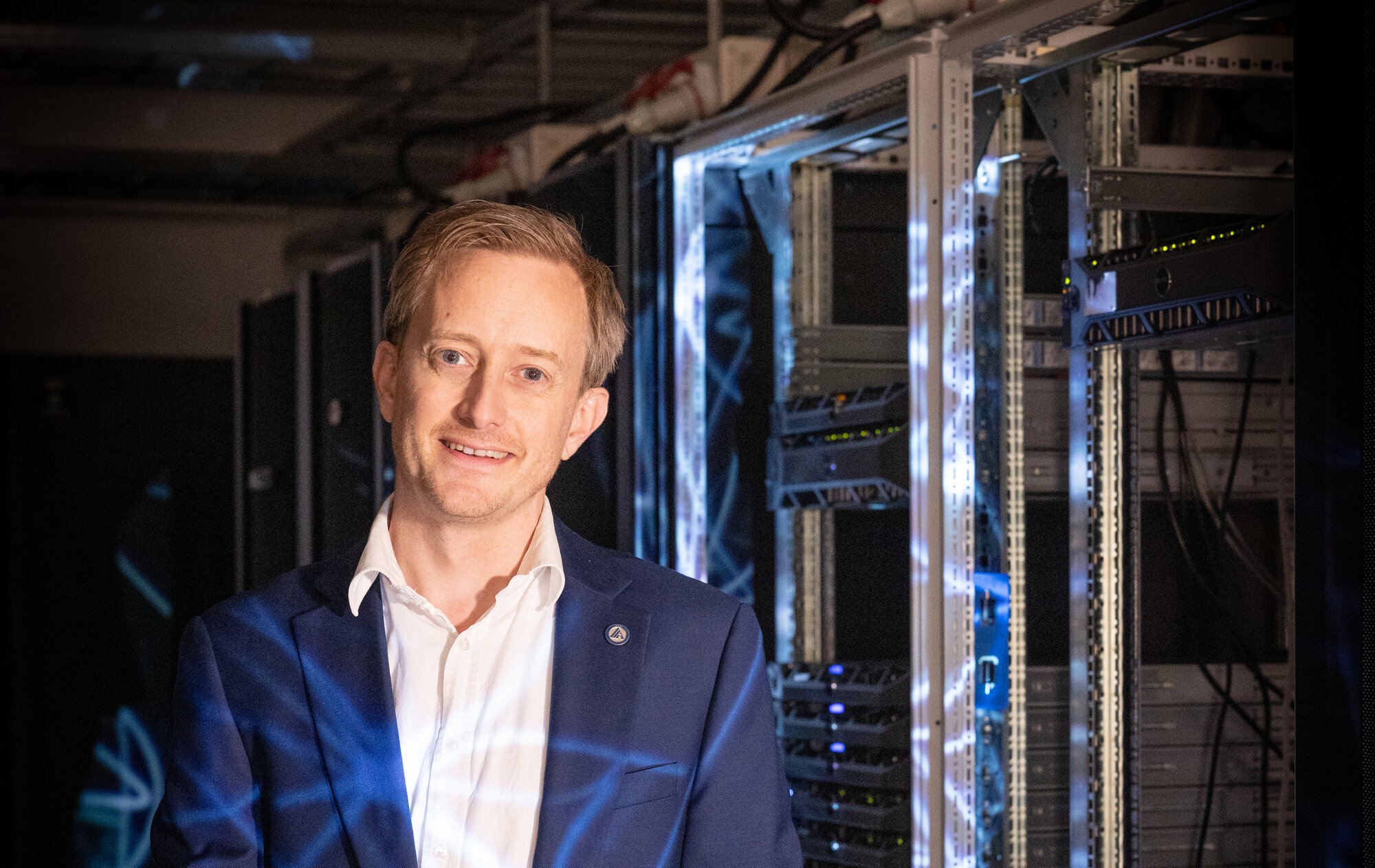 Bilde av professor Goodwin ved Universitet i Agder