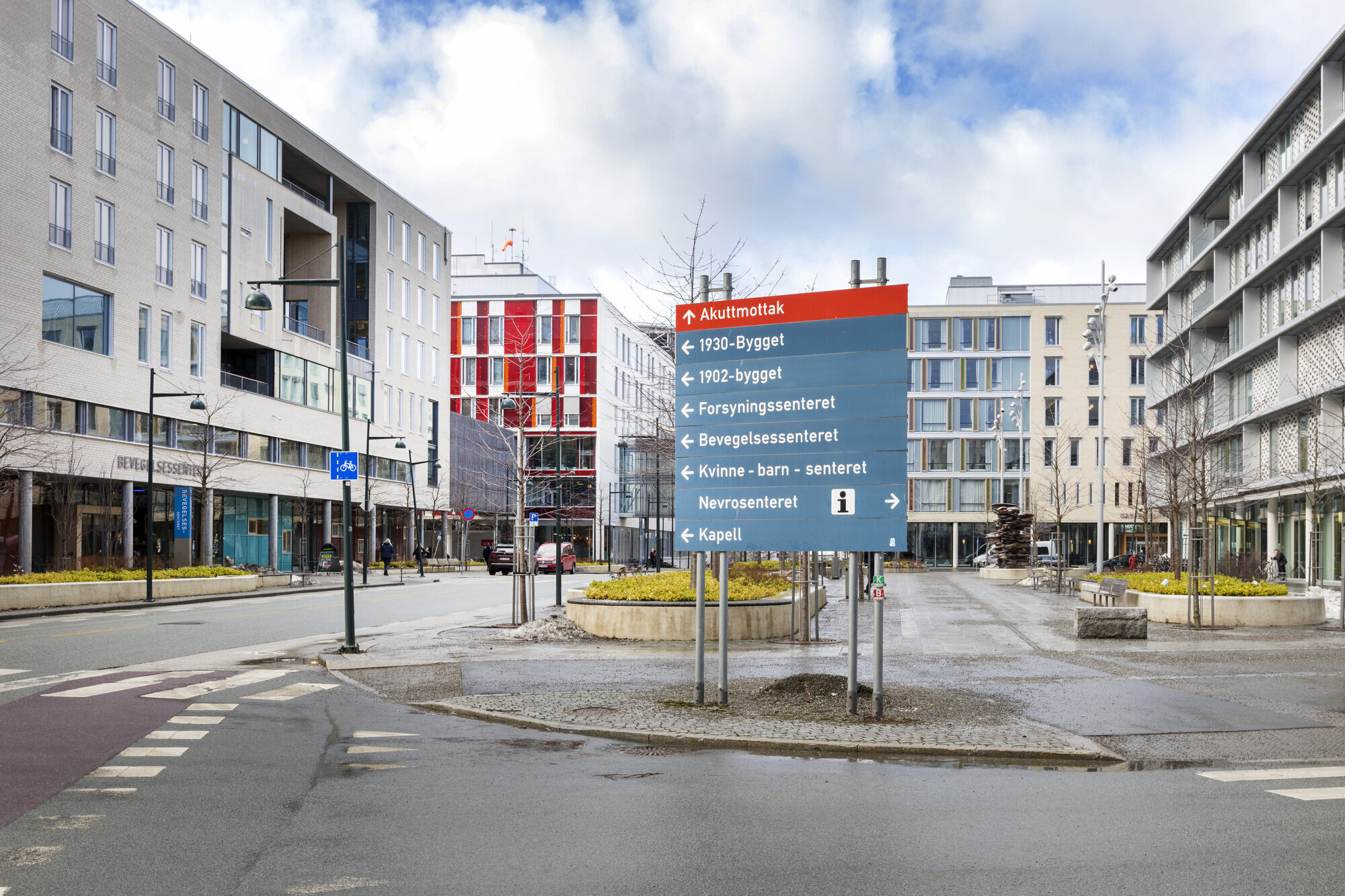 Foto av St. Olavs hospital i Trondheim