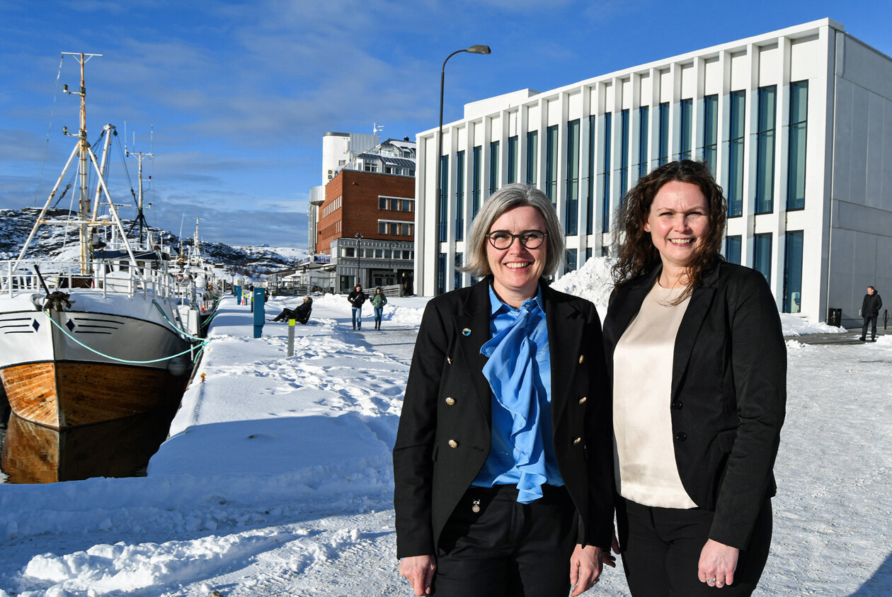 Ursin og Kibsgaard på kaia i Bodø