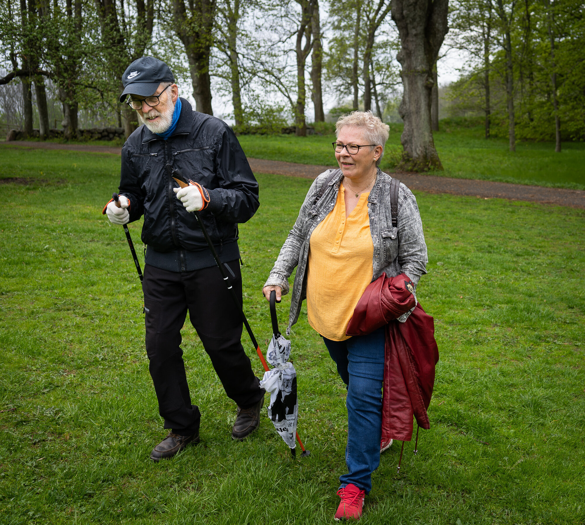 Bildet viser Halvard Skiri og Anne Pernille Rudi
