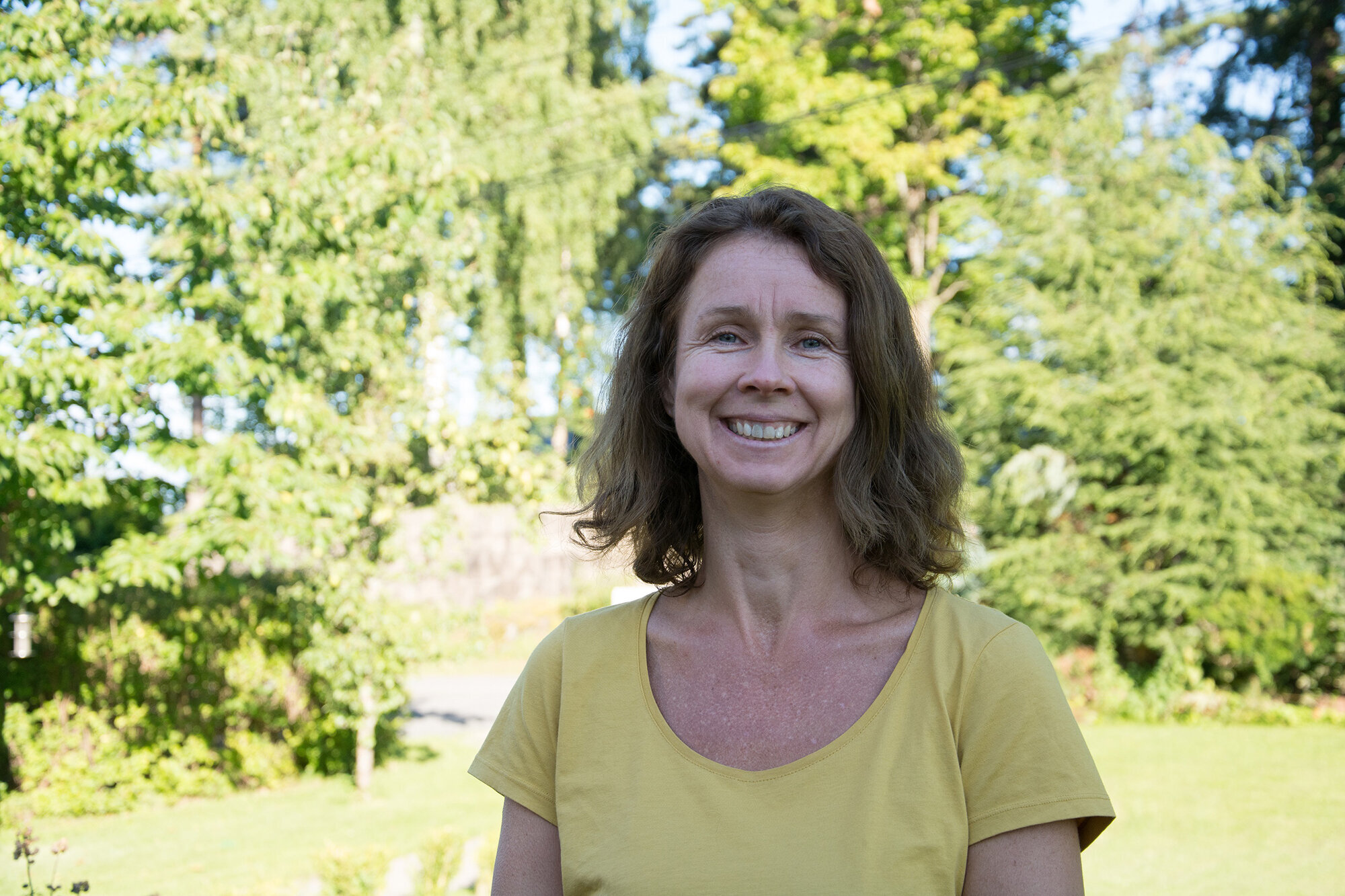 Bildet viser seniorrådgiver og fysiolog Anne Hilde Røsvik i Folkehelseinstituttet.