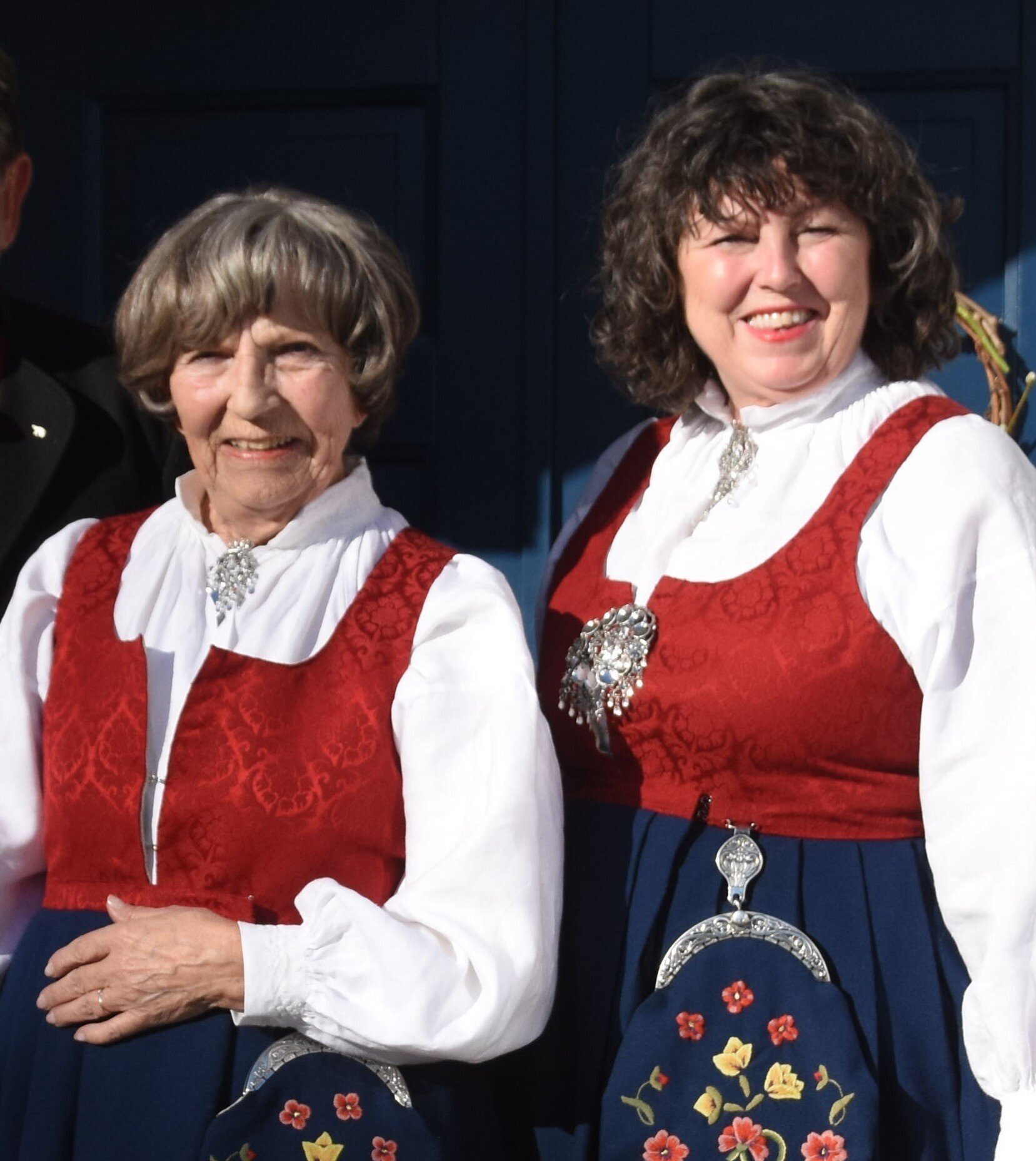 Bildet viser Kristin Ruud og hennes mor