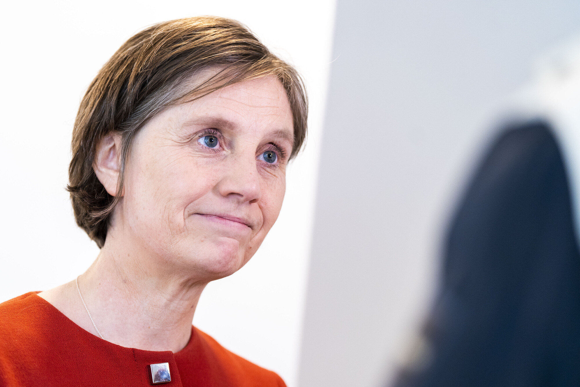 Bildet viser barne- og familieminister Kjersti Toppe (Sp)