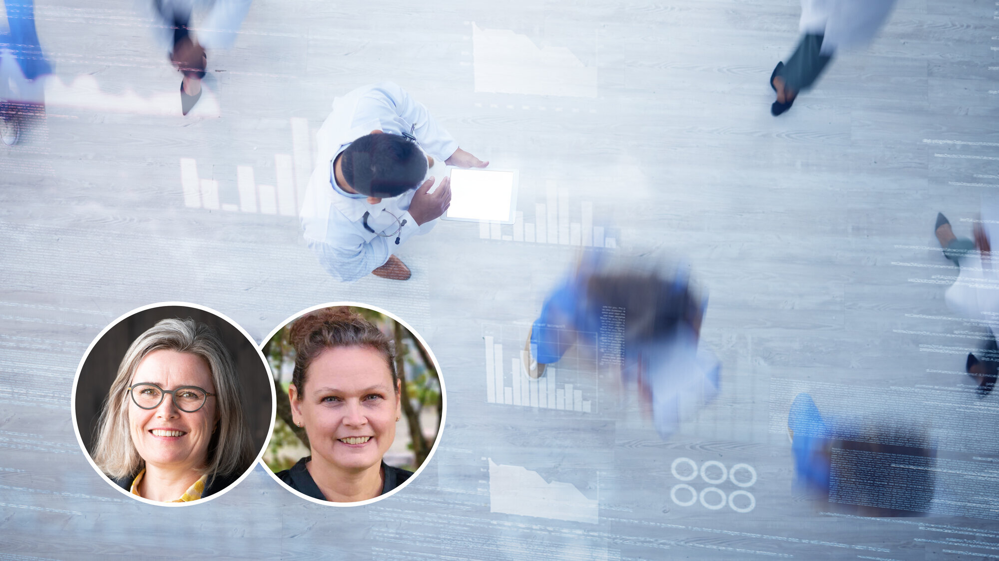 Bildet viser helsepersonell