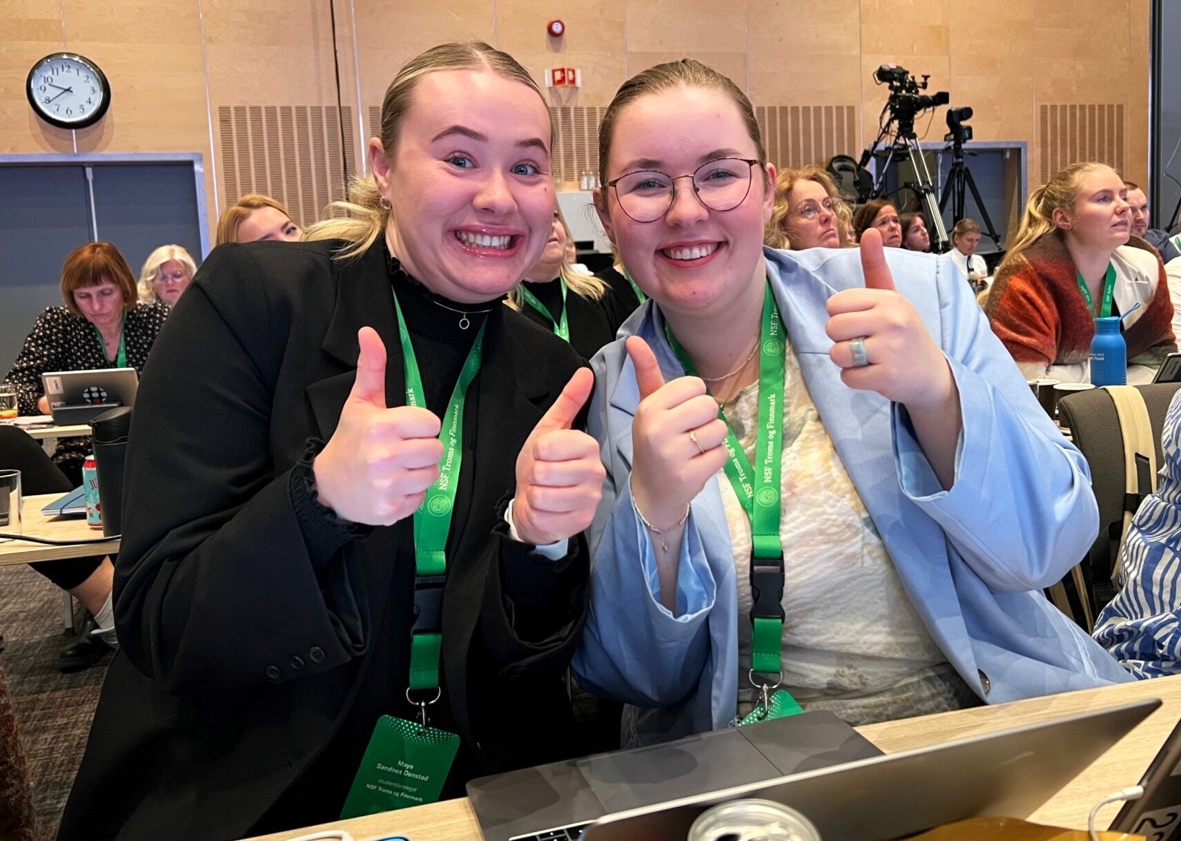 bildet viser Sandnes Denstad og Karlsen Brenna