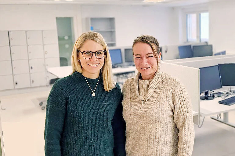 Bilde av Tuva Moseng og Nina Østerås