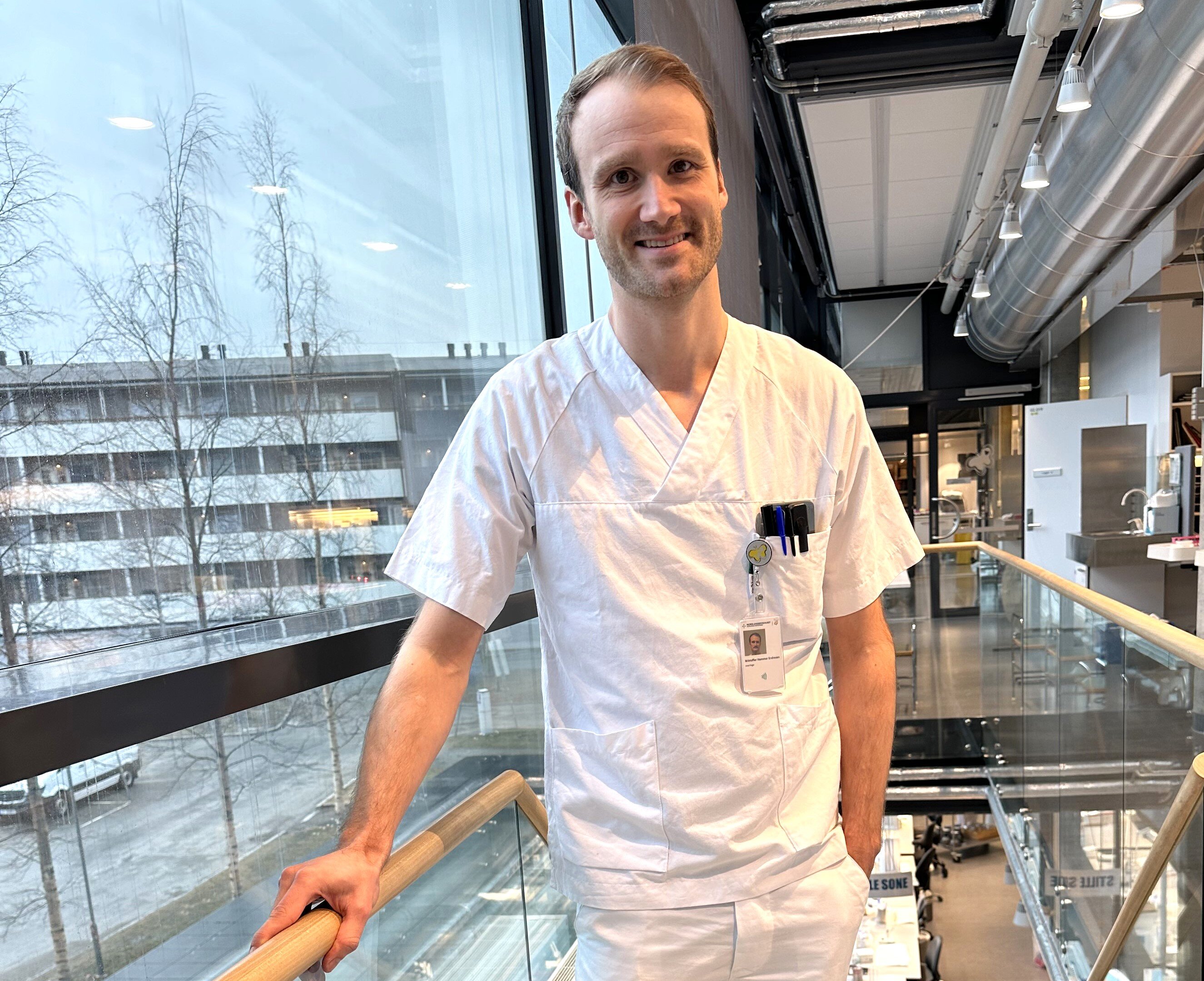 Bildet viser Kristoffer Hammer Endresen.