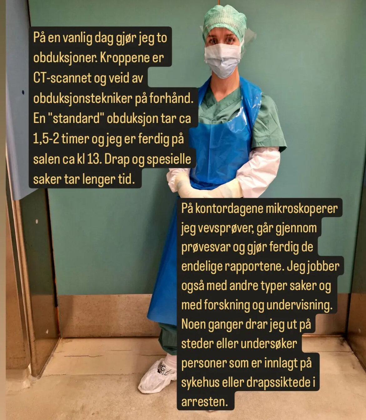 Bildet viser en story fra Ida Kathrine Gravensteen på Instagram.