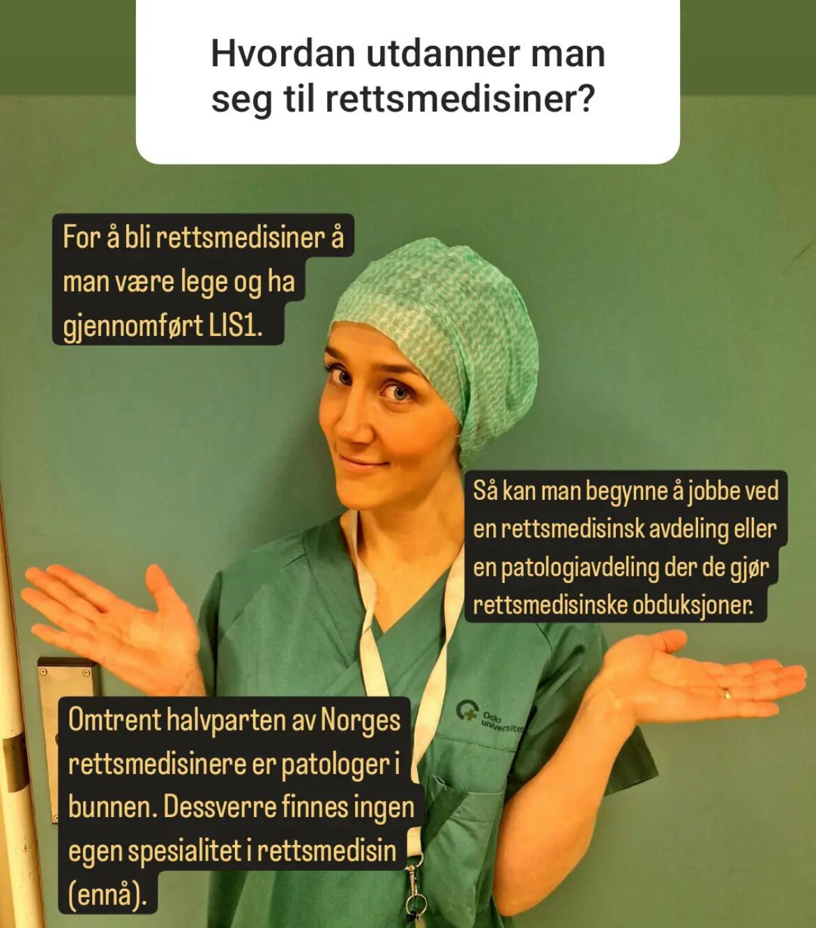 Bildet viser en story fra Ida Kathrine Gravensteen på Instagram.