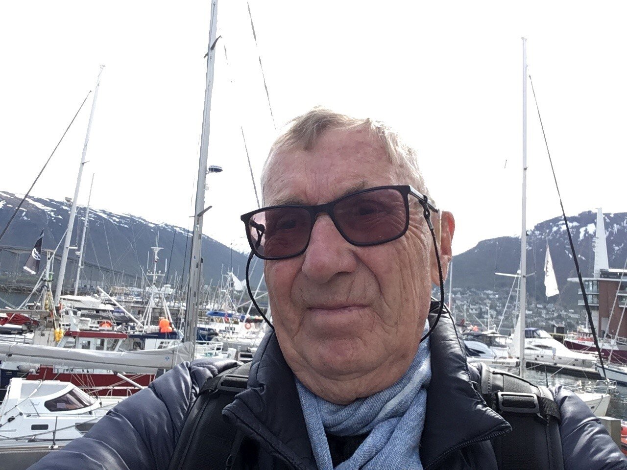 Bildet viser en selfie av Knut Sand Bakken