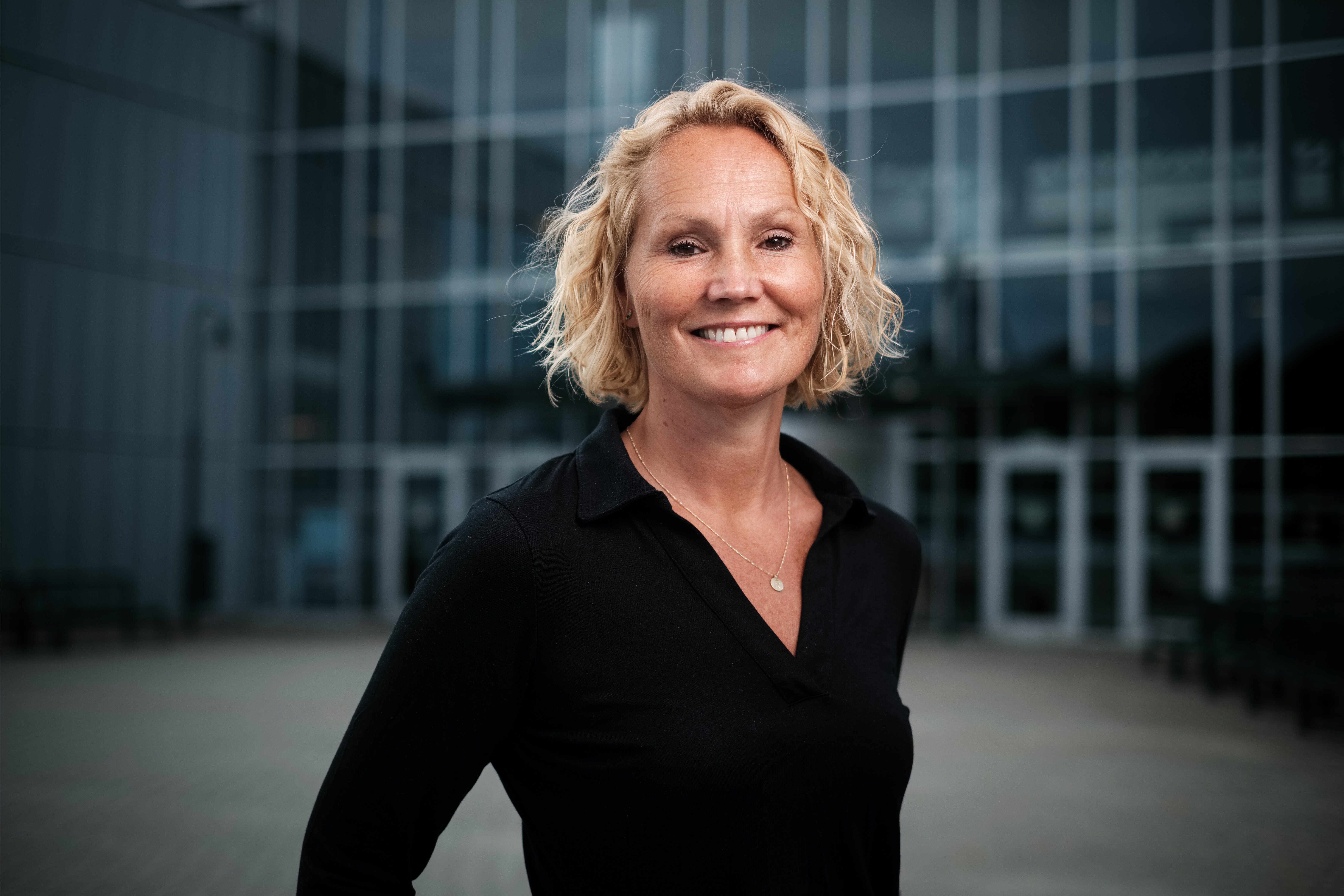 Bildet viser en smilende Rikke Gürgens Gjærum 