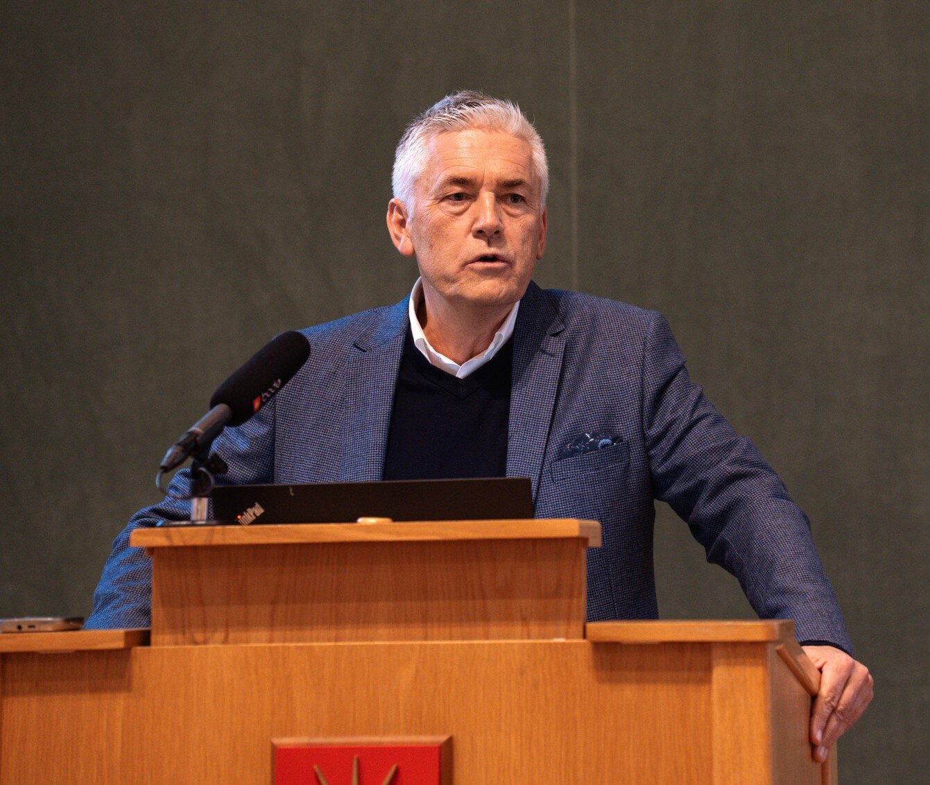 Bildet viser Kjell Hugvik