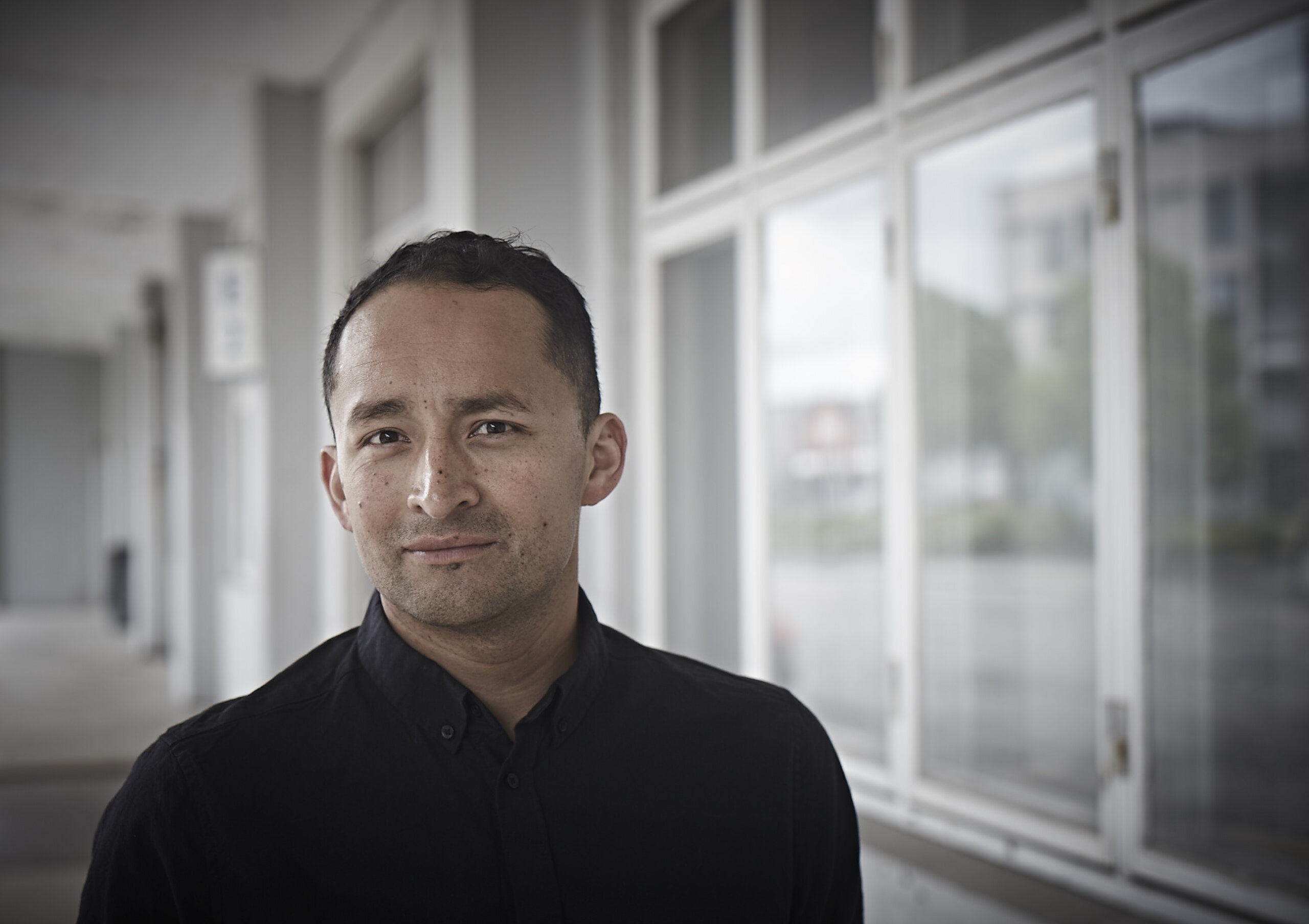 Bildet viser et portrett av Audun Ivan Kalstad Mo