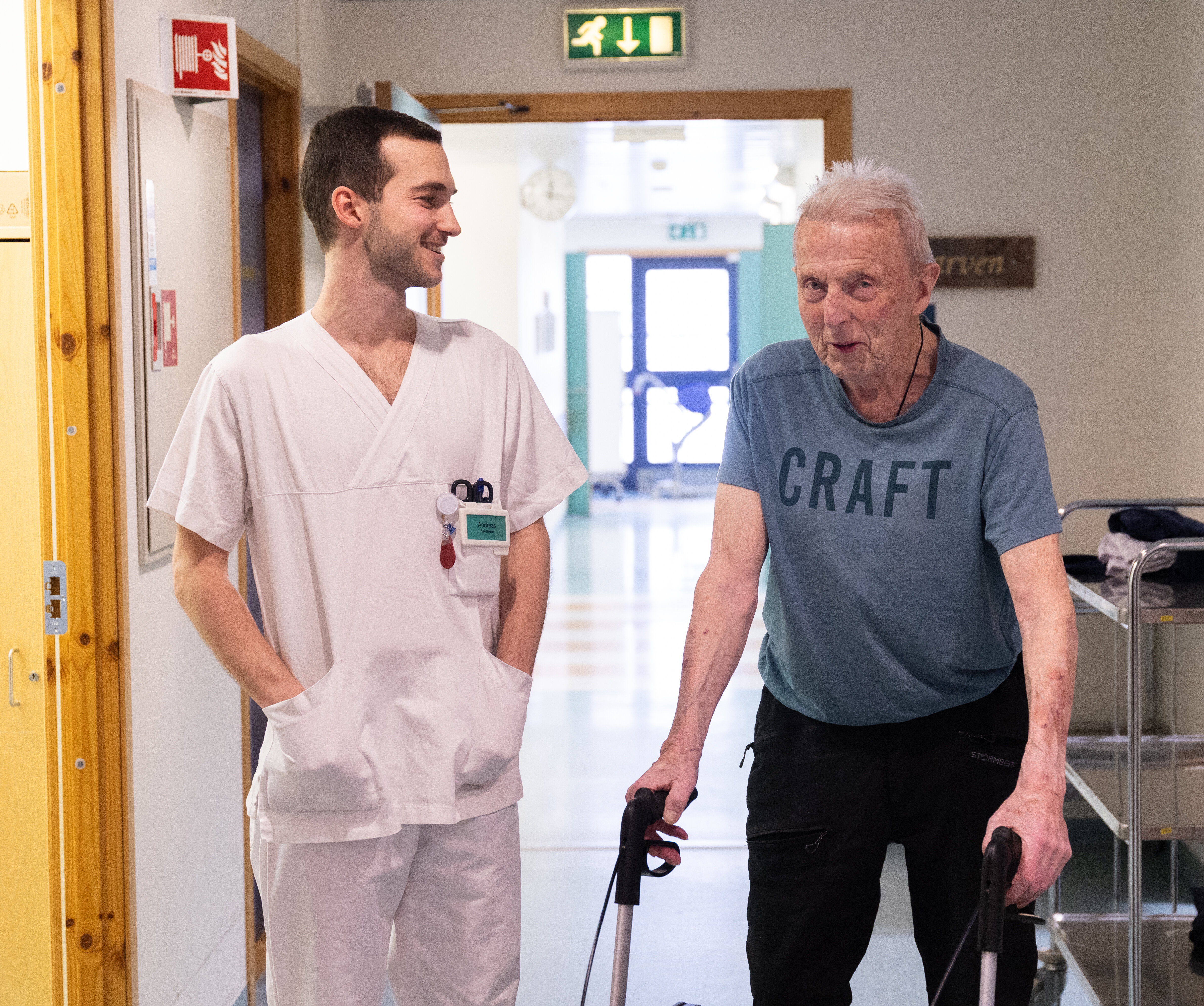 Bildet er fra Skjervøy sykehjem