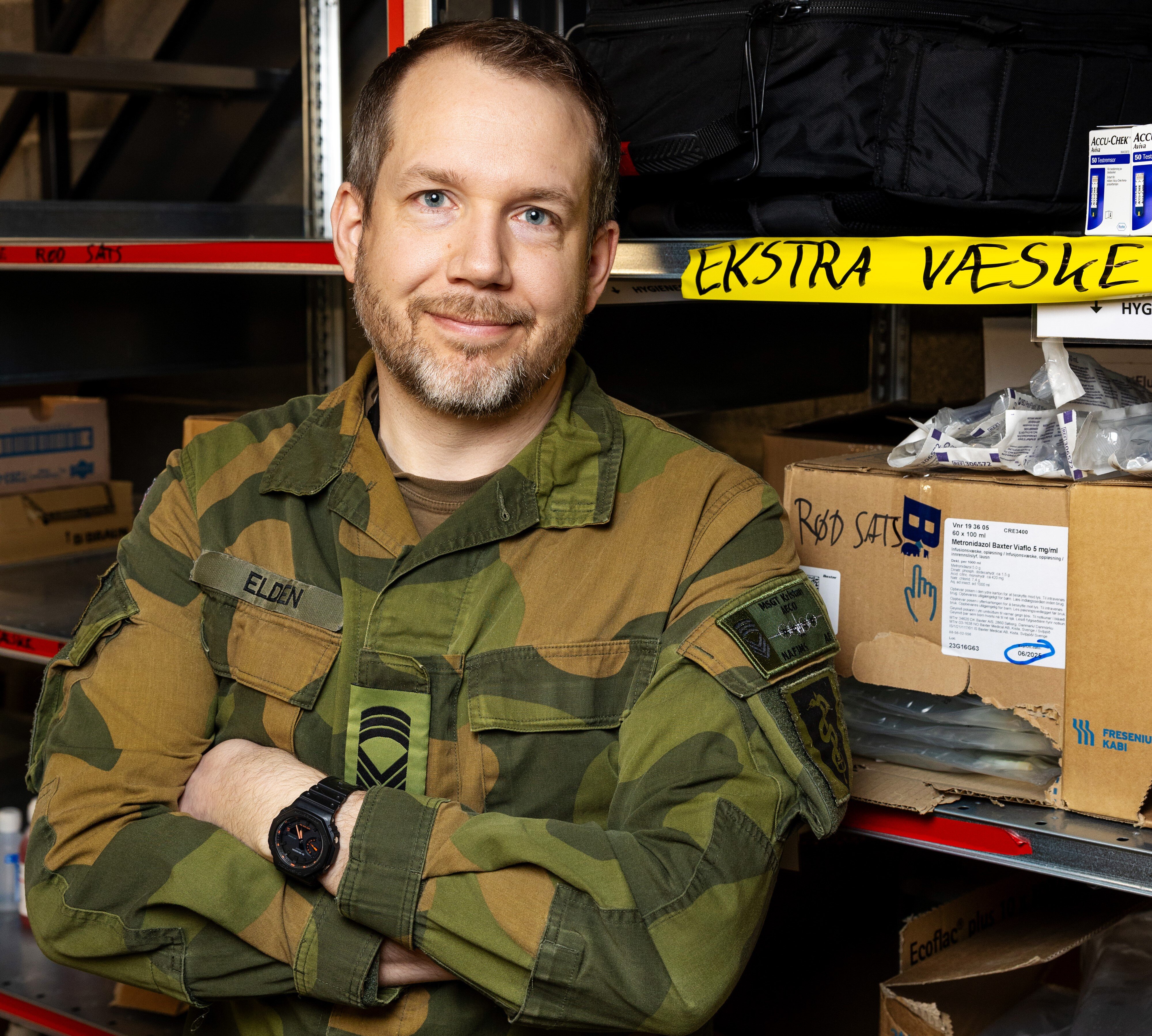 Bildet viser Kristian Elden.