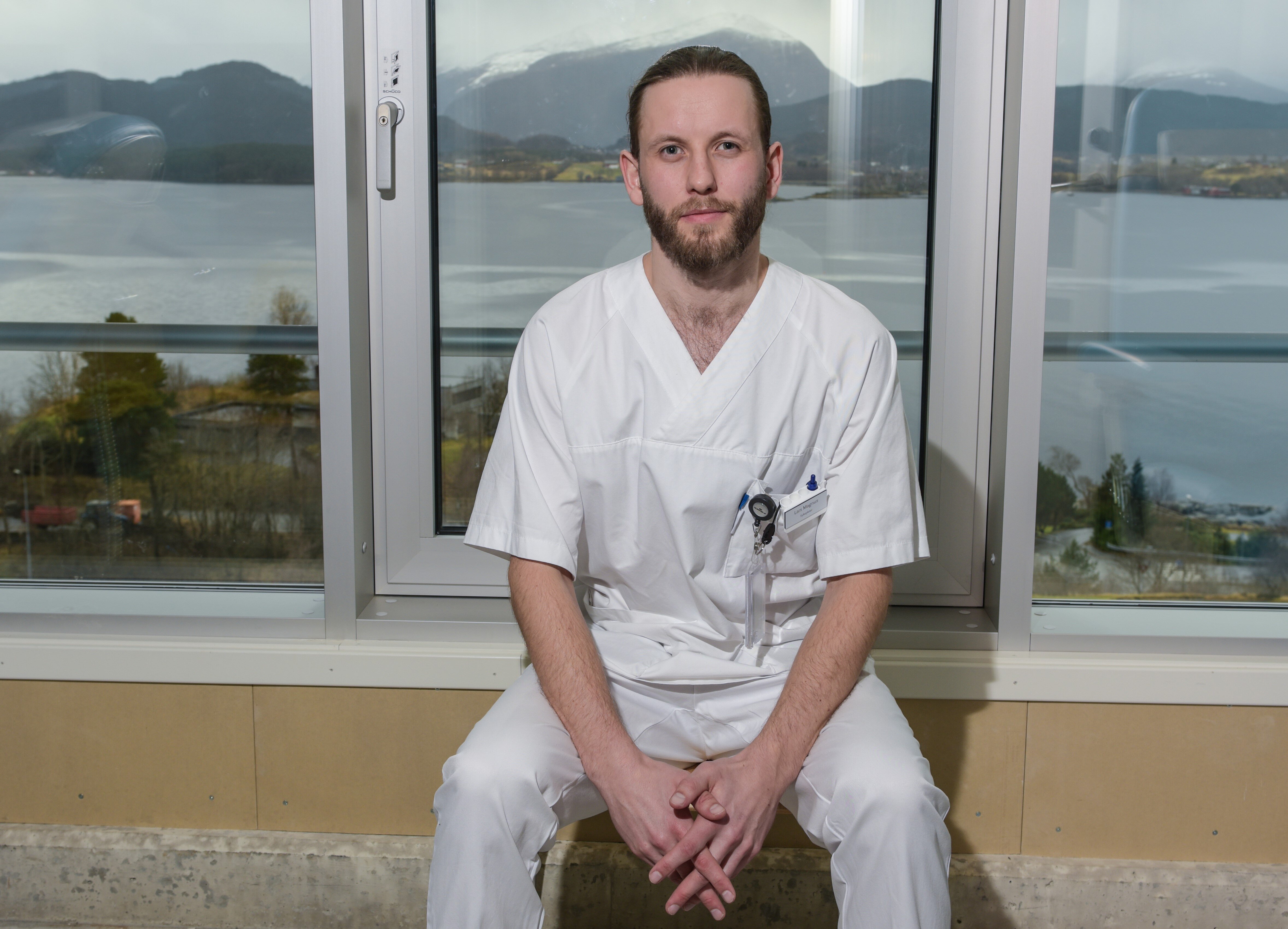 Bildet viser Lars Magnus Iversen.