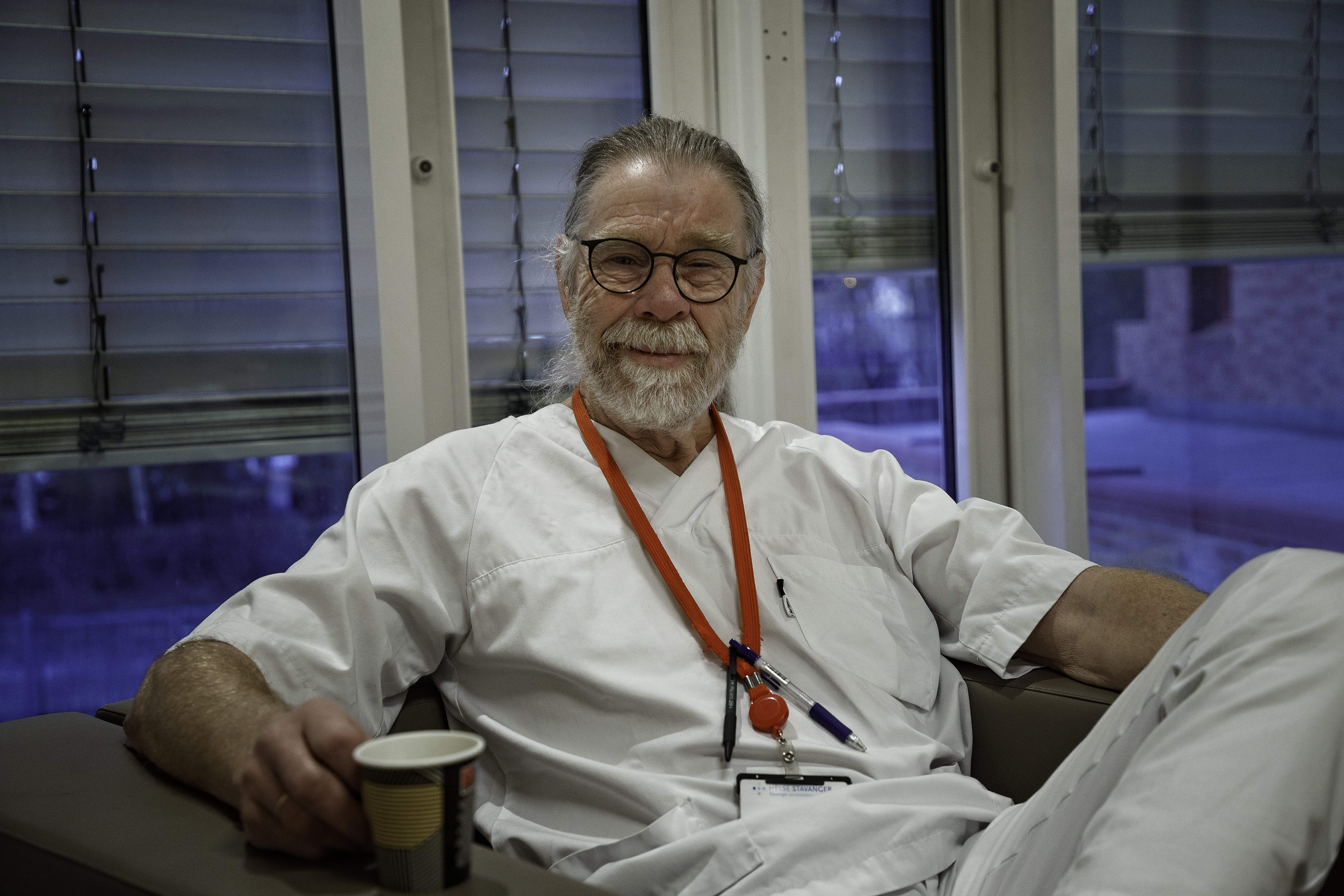 Bildet viser Øivind Lundh.