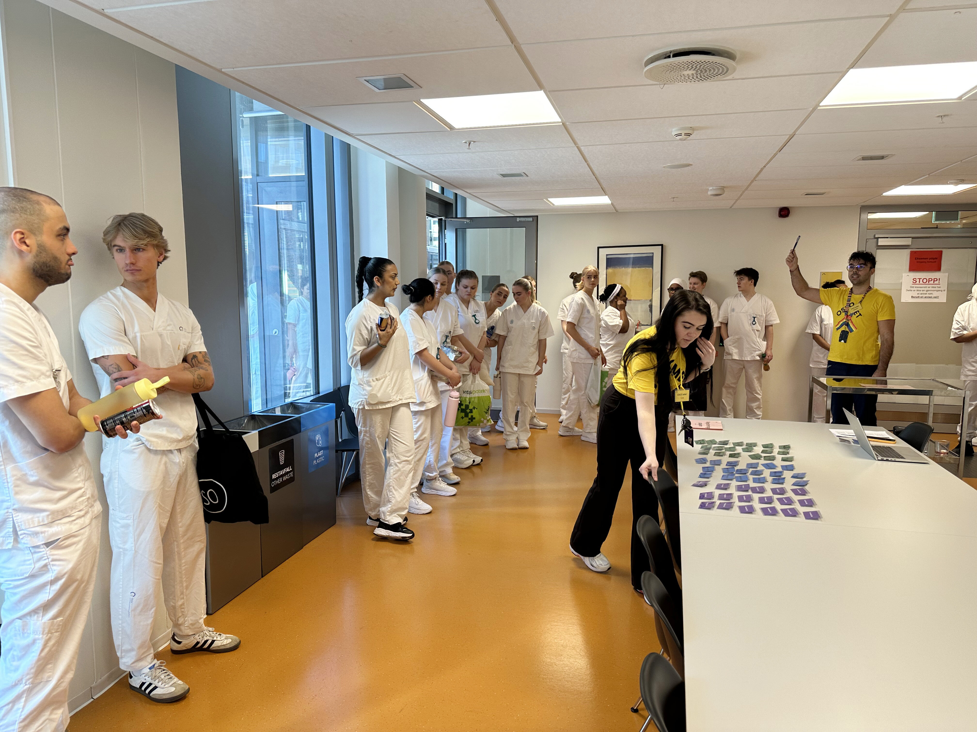 bilder av sykepleiestudenter ved Oslomet