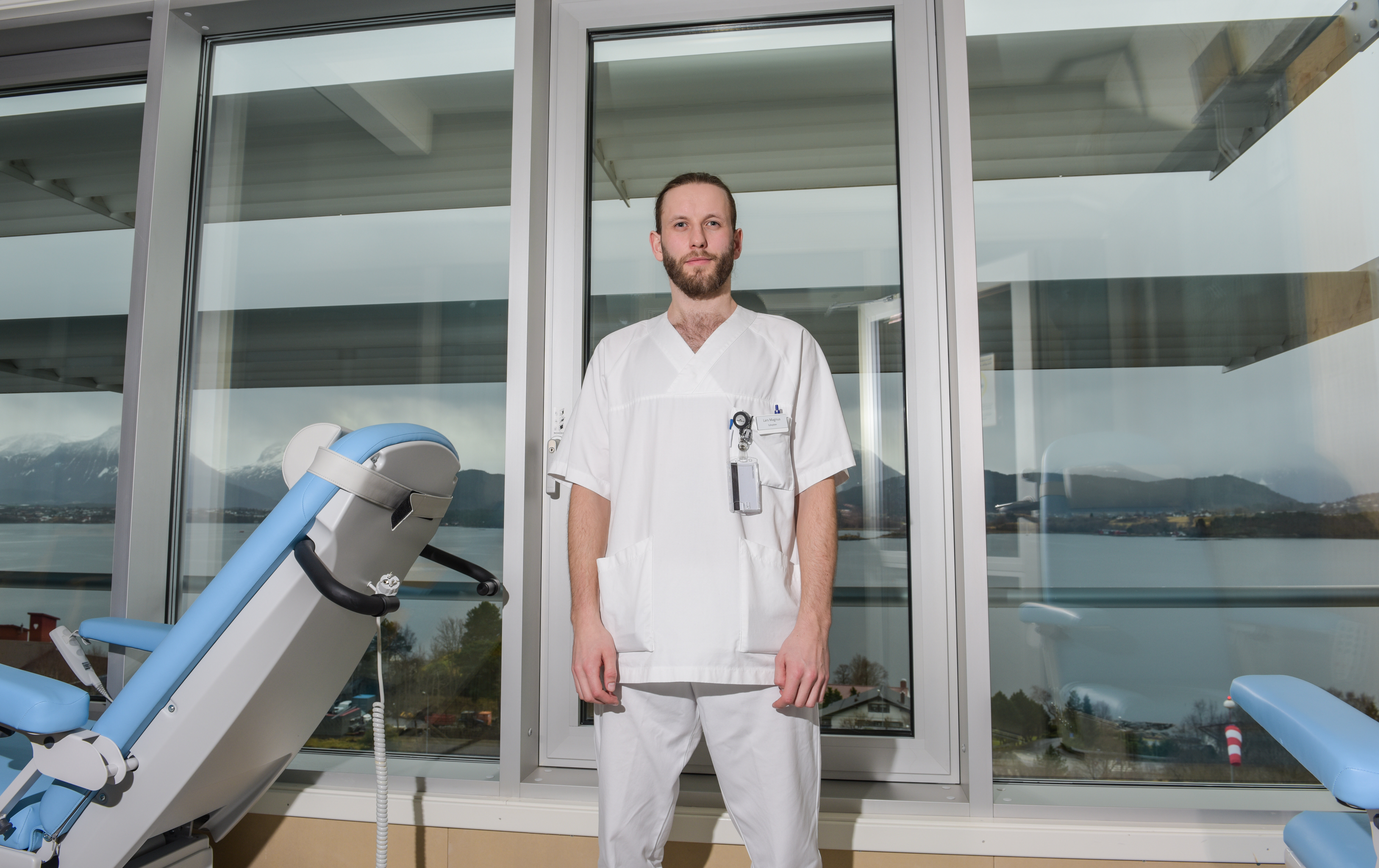 Bildet viser Lars Magnus Iversen.