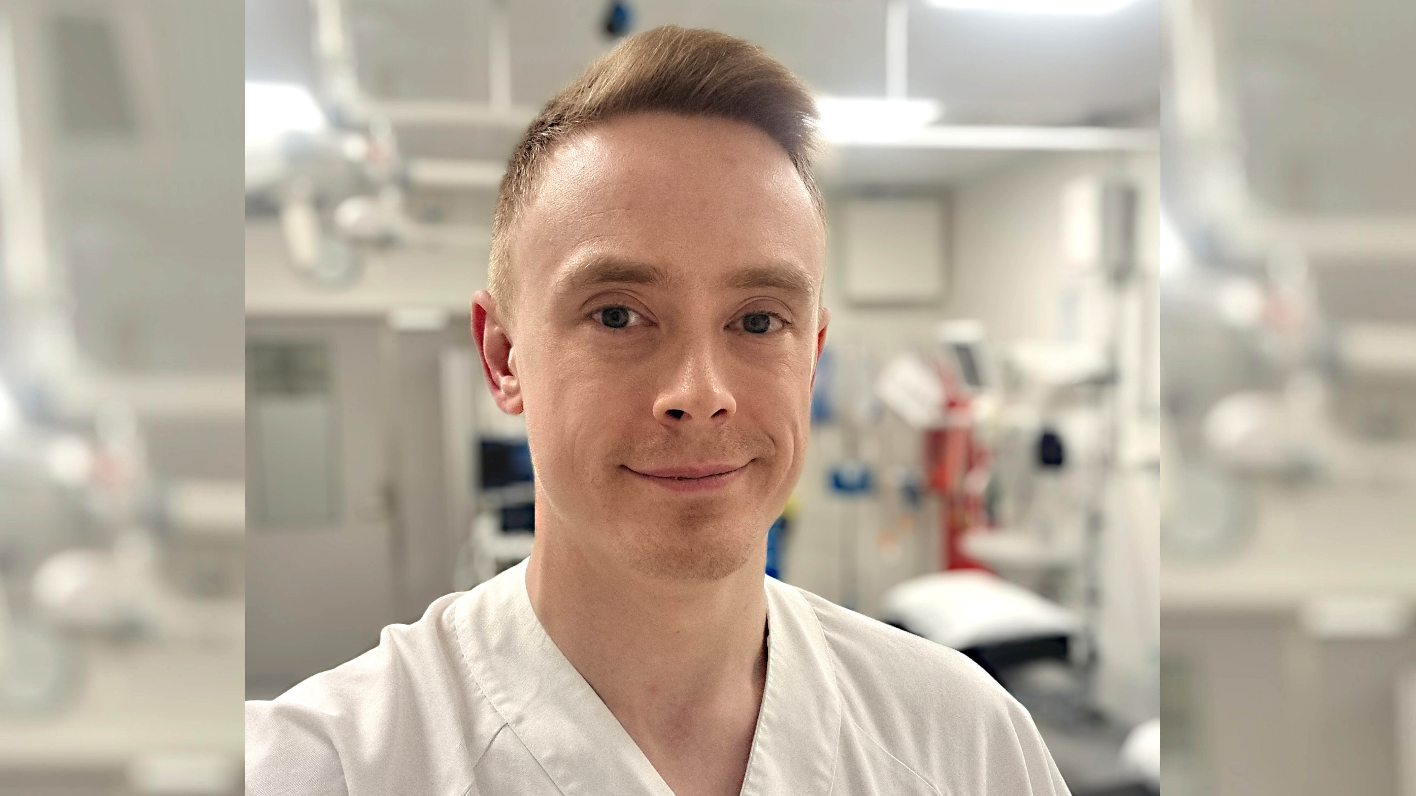 Bildet viser et portrett av Vidar Pedersen