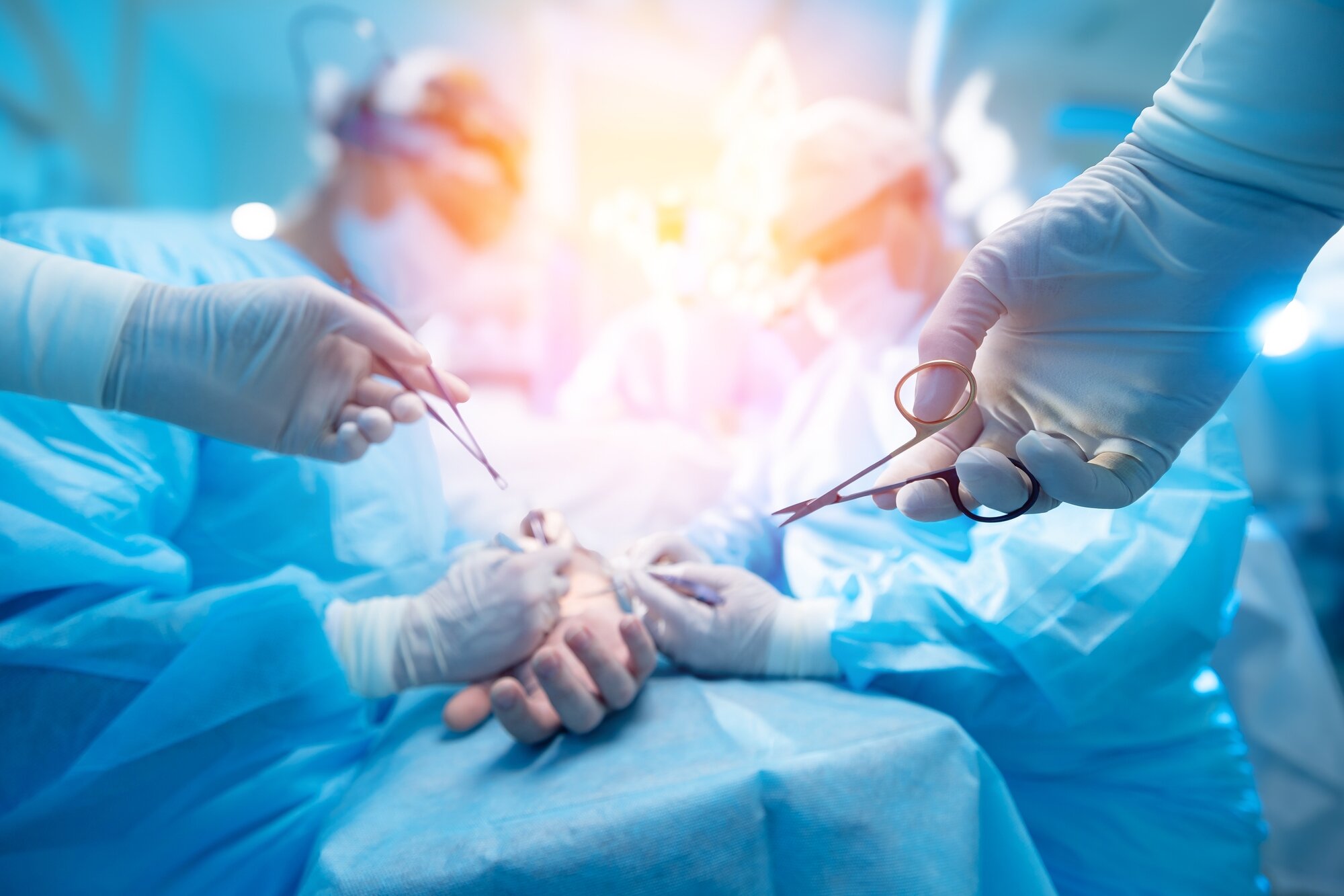 Bildet viser en operasjon