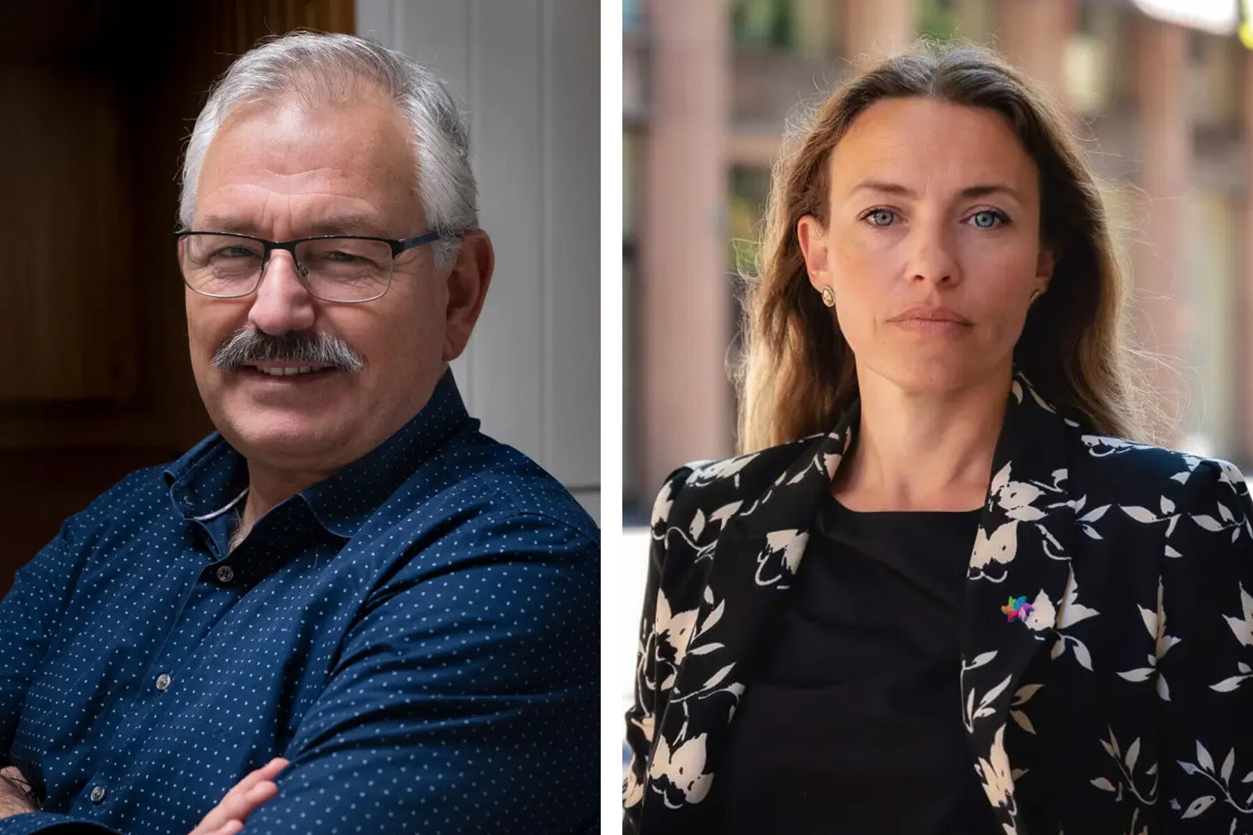 Bilde av Oluf Dimitri Røe og Ingrid Stenstadvold Ross