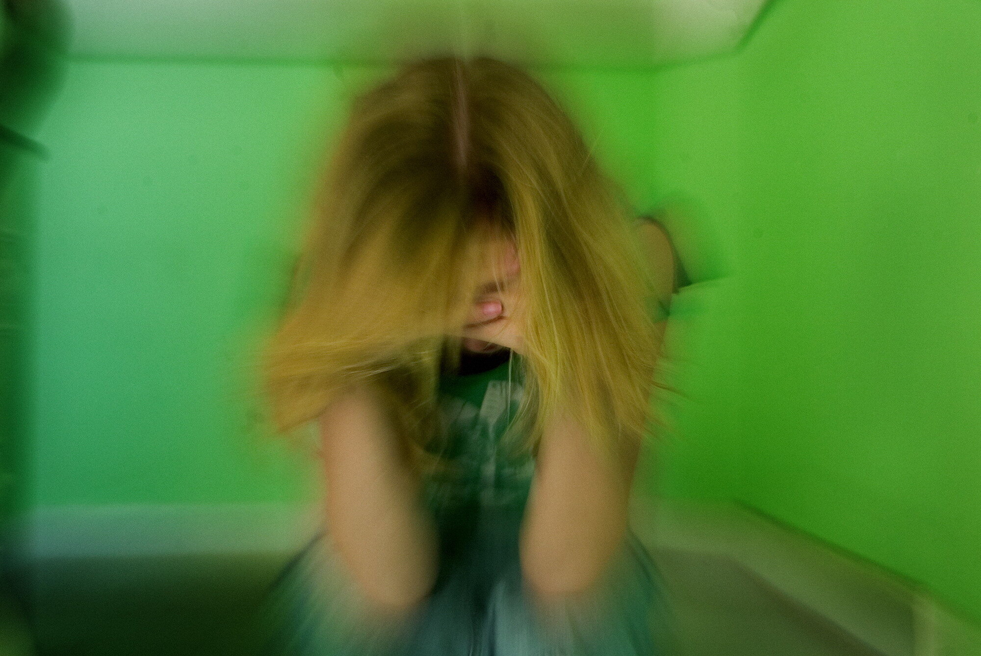 Illustrasjonsbilde av ung jente som er psykisk syk.