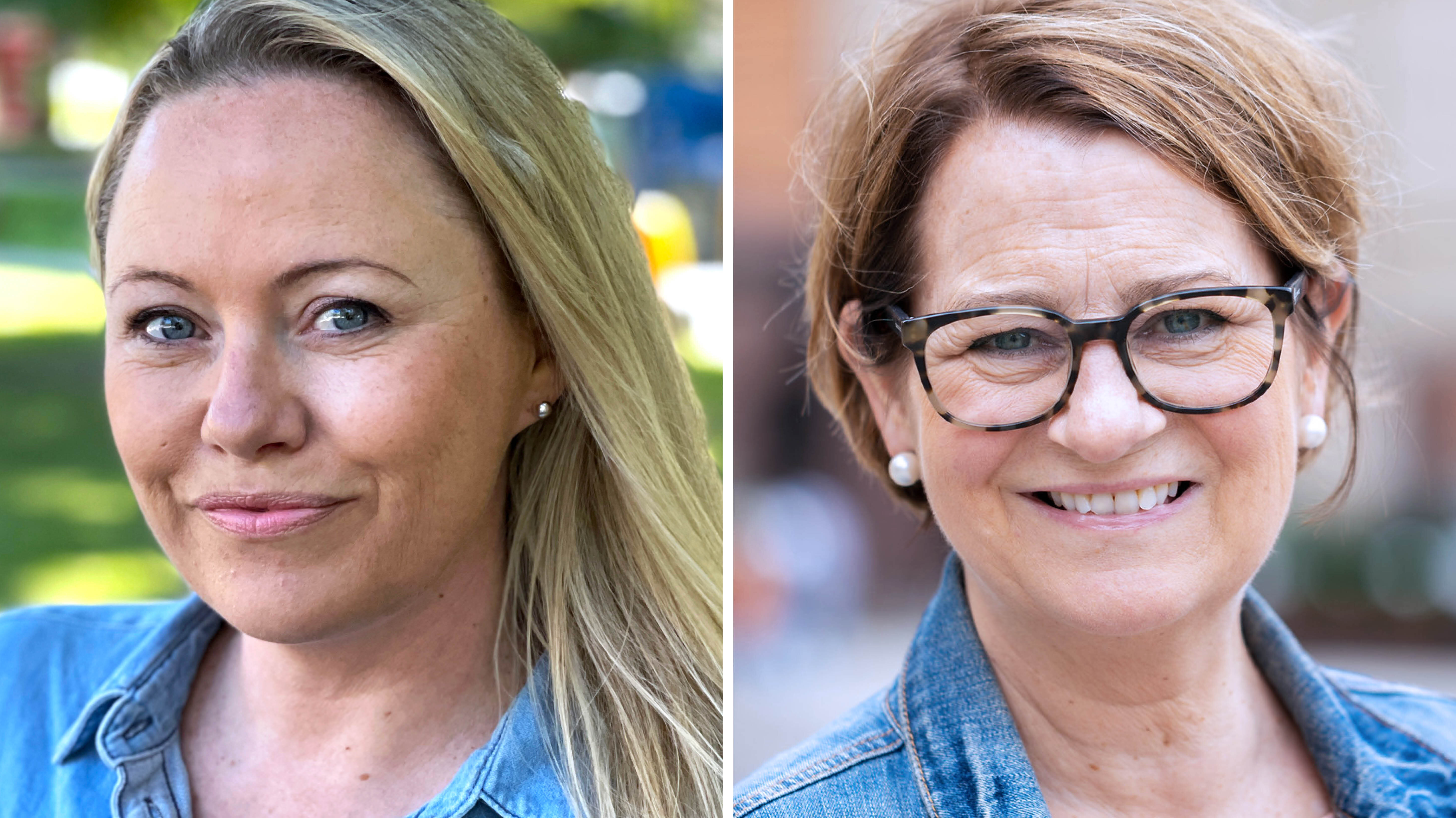 Bilde viser innleggsforfatterne Hilde Helland og Tone W. Trøen