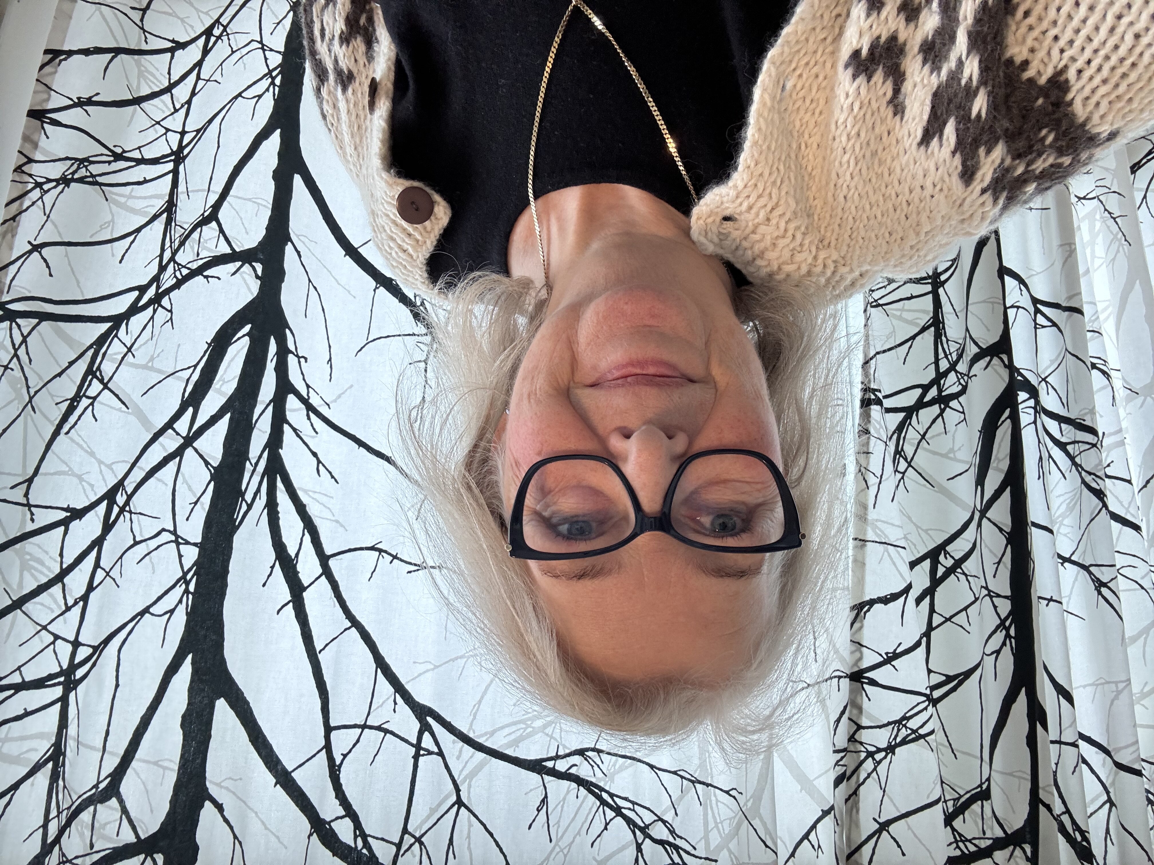 Bildet viser en selfie tatt av Gro Gade Haanes