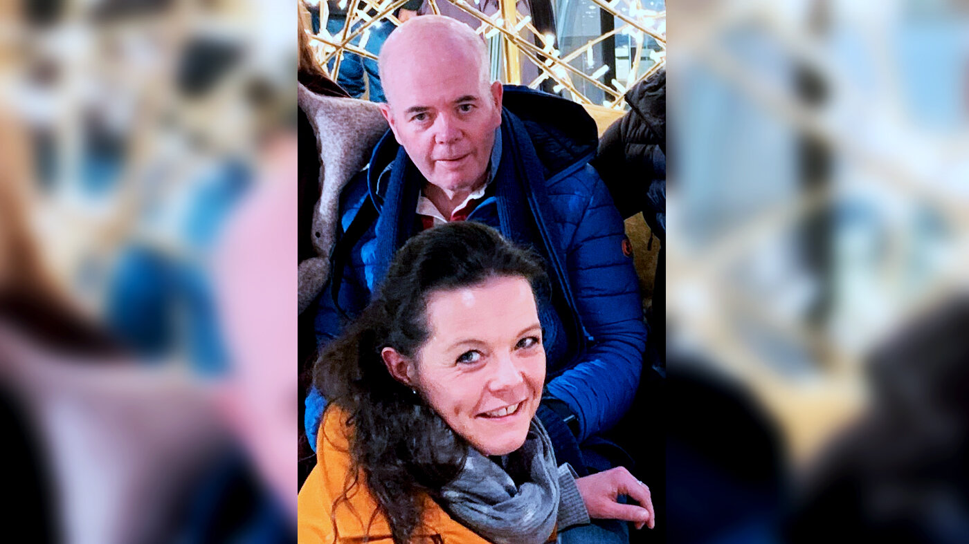 Bildet viser Rikhard Rune og hans eldste datter Monica Juuhl.