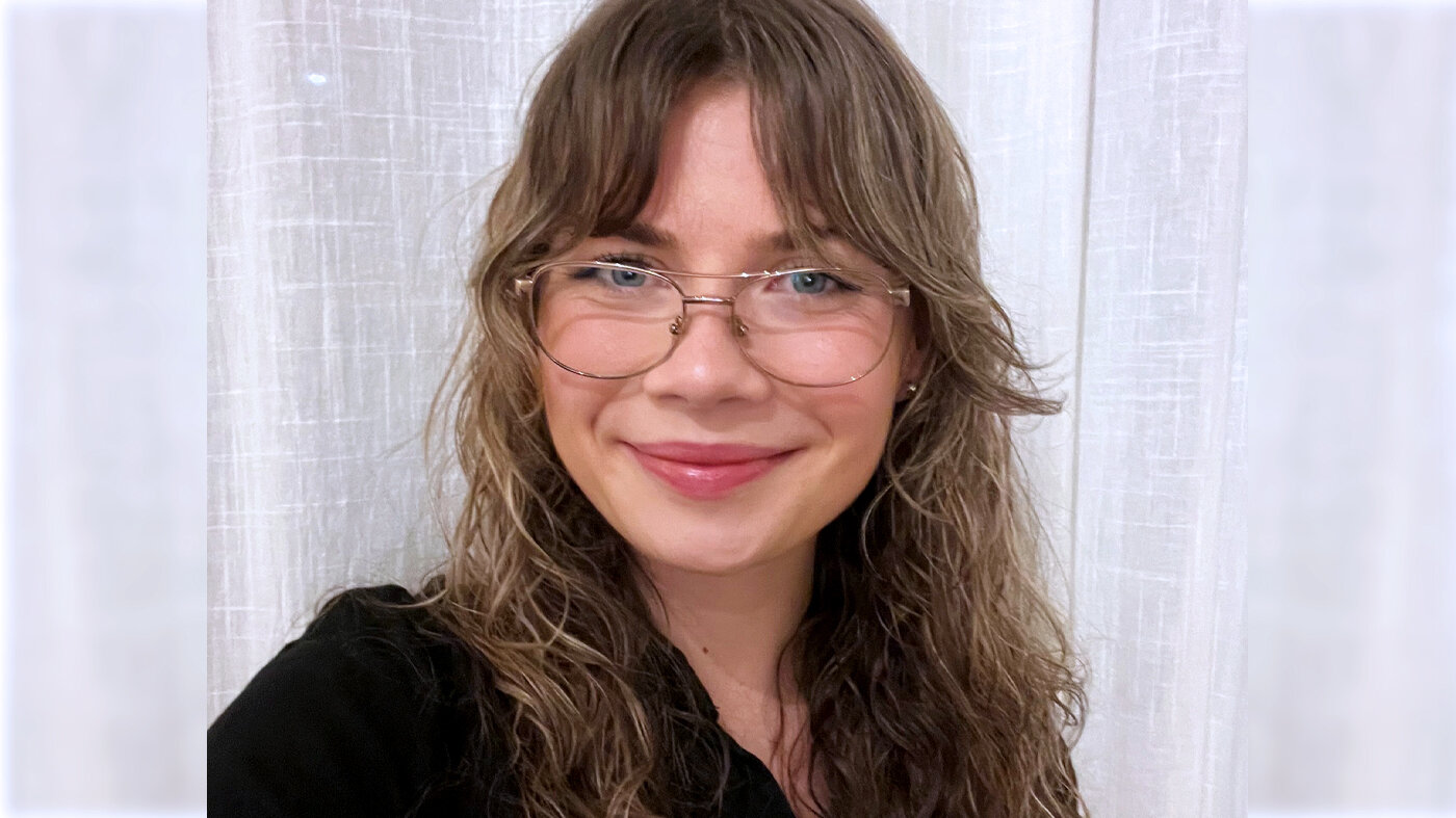 Bildet viser en selfie tatt av Kari Verngard