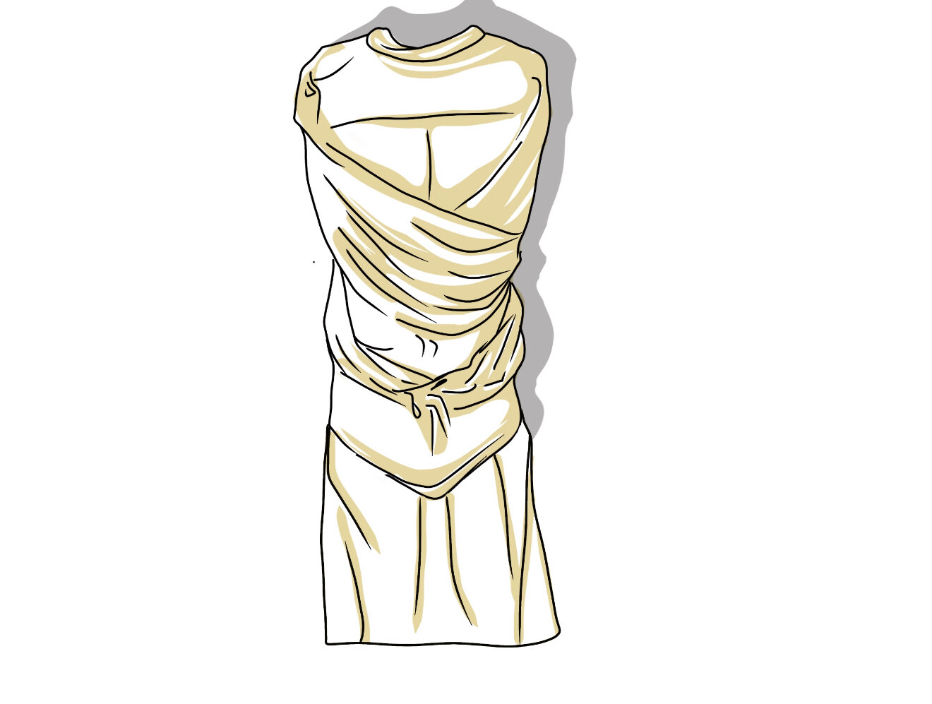 Tvangstrøye Oddrun Midtbø illustrasjon