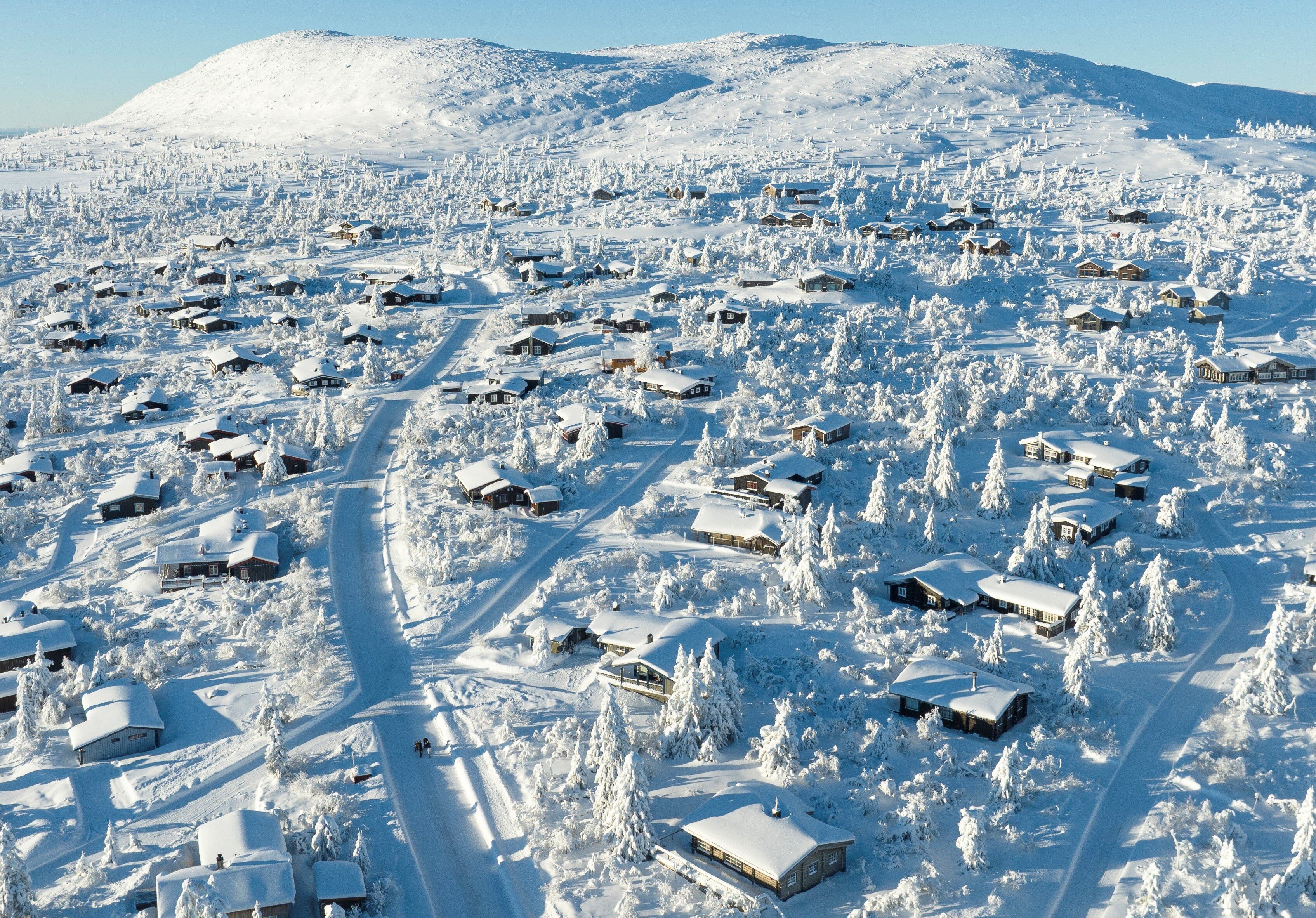 Bildet viser Trysil i Innlandet.