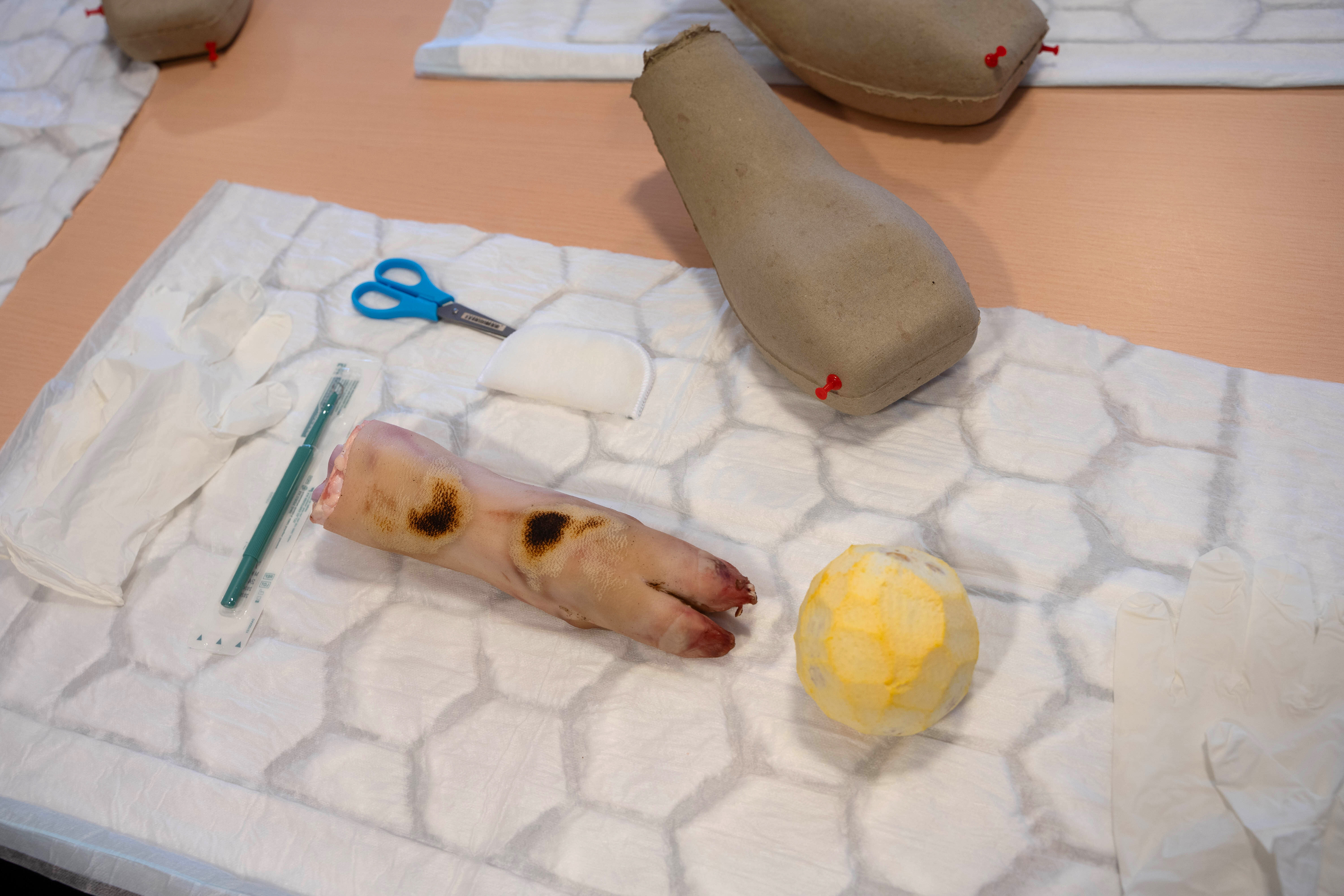 Svinelabb og appelsin