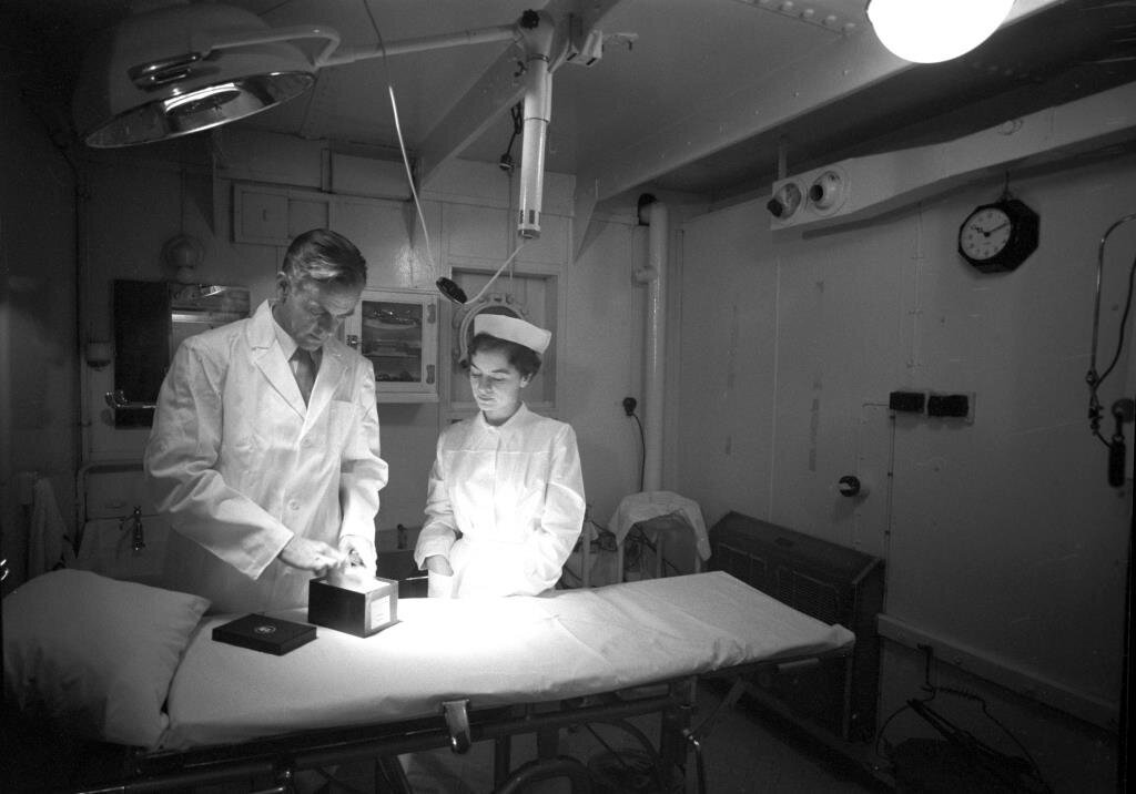 Esther Bergh På hvalfangst i Sørishavet.