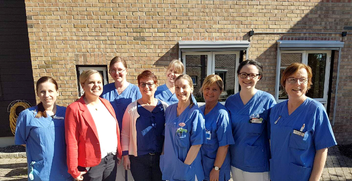 Sykepleiere ved Øvsttunheimen sykehjem