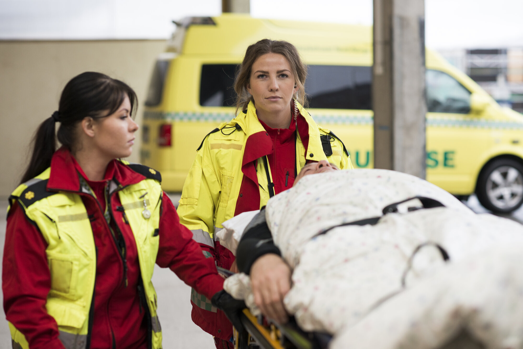 Bildet viser Maja Oskal og Maja Louise Lauritsen