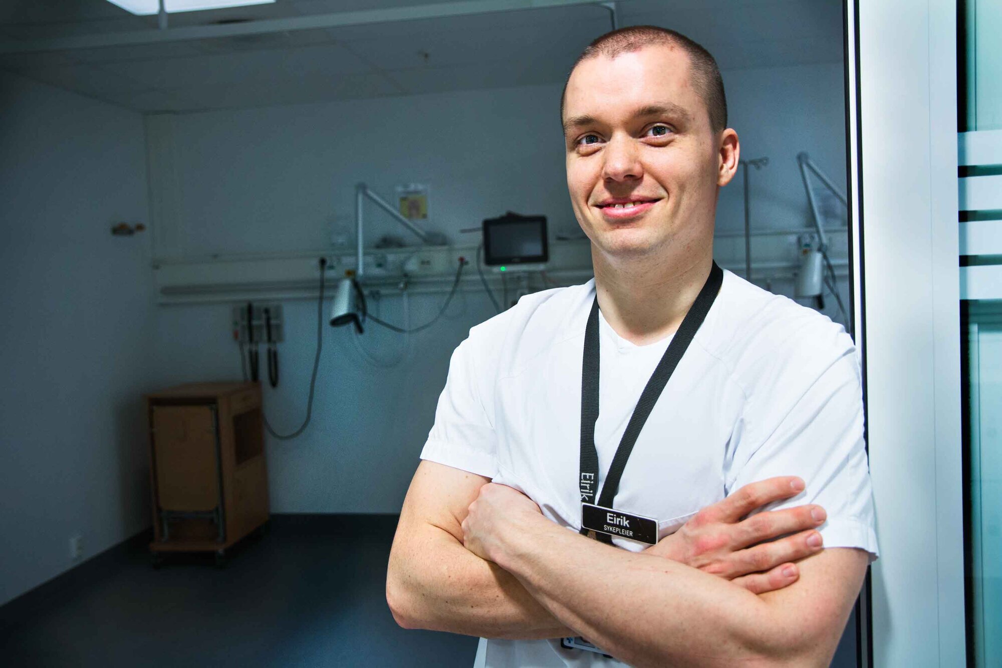 Sykepleier Eirik A. Stokke
